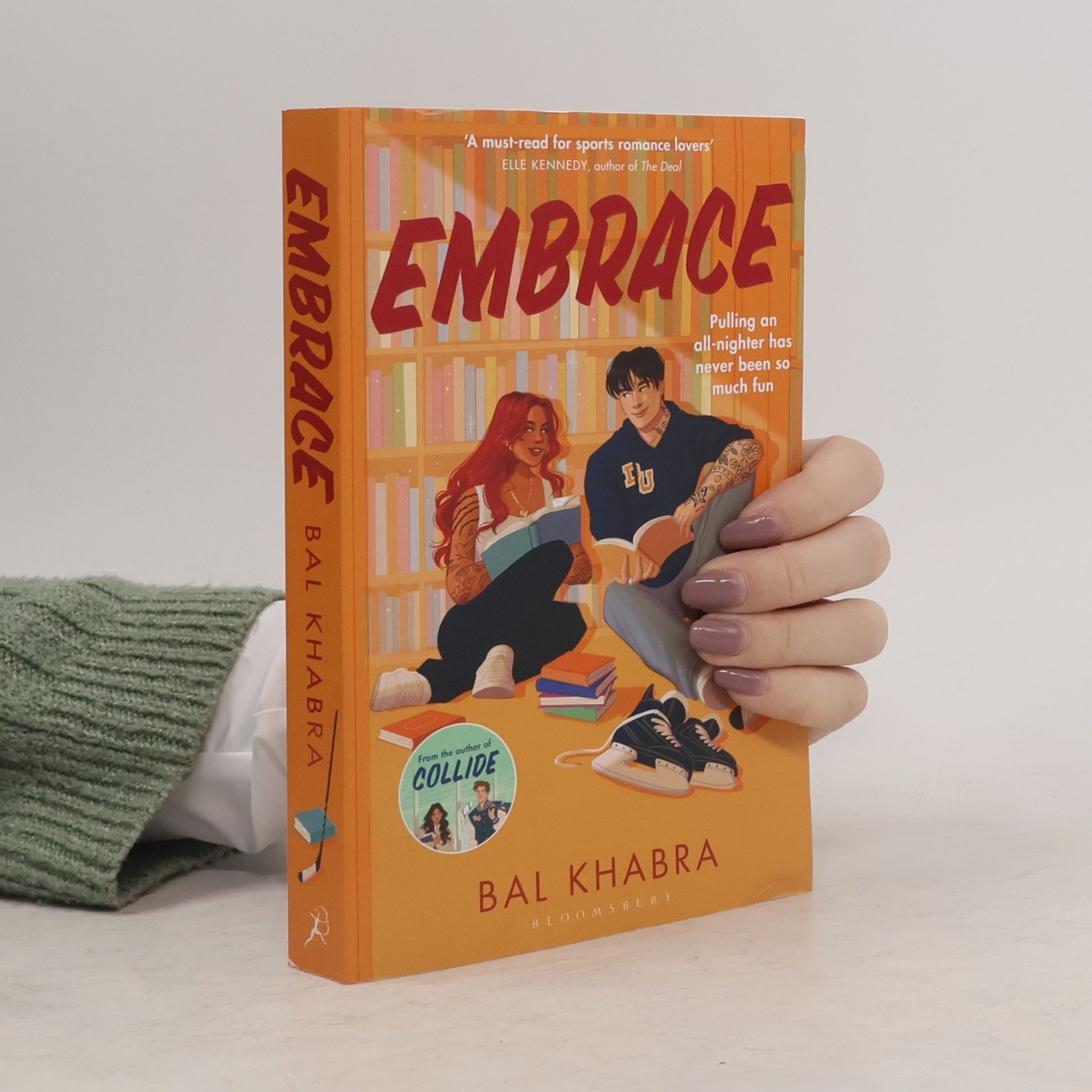 Bal Khabra Embrace: The brand-new ice hockey player x coach's daughter sports romance for 2026 from the Sunday Times bestselling author of the Off the Ice series