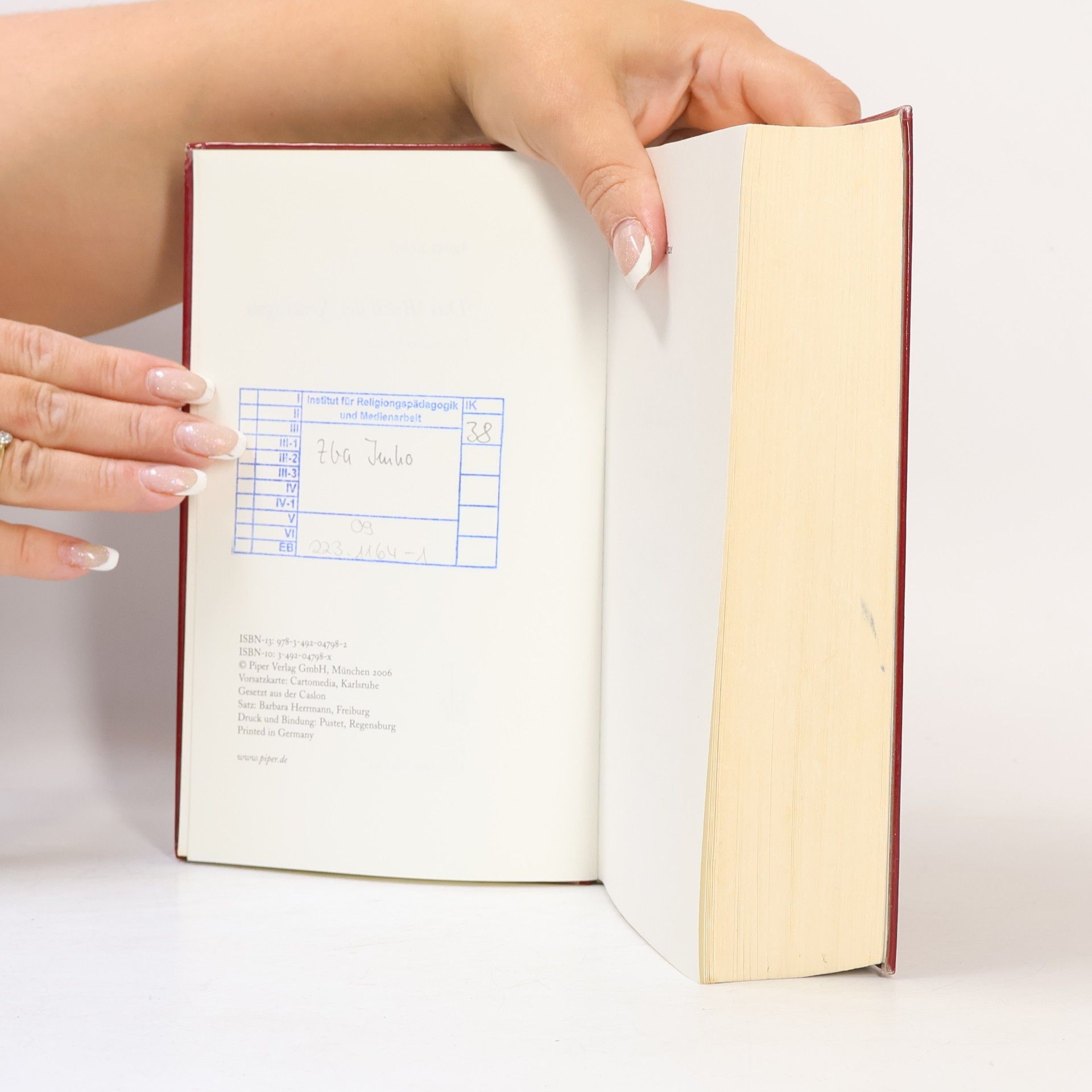 Agnes Imhof Das Buch des Smaragds