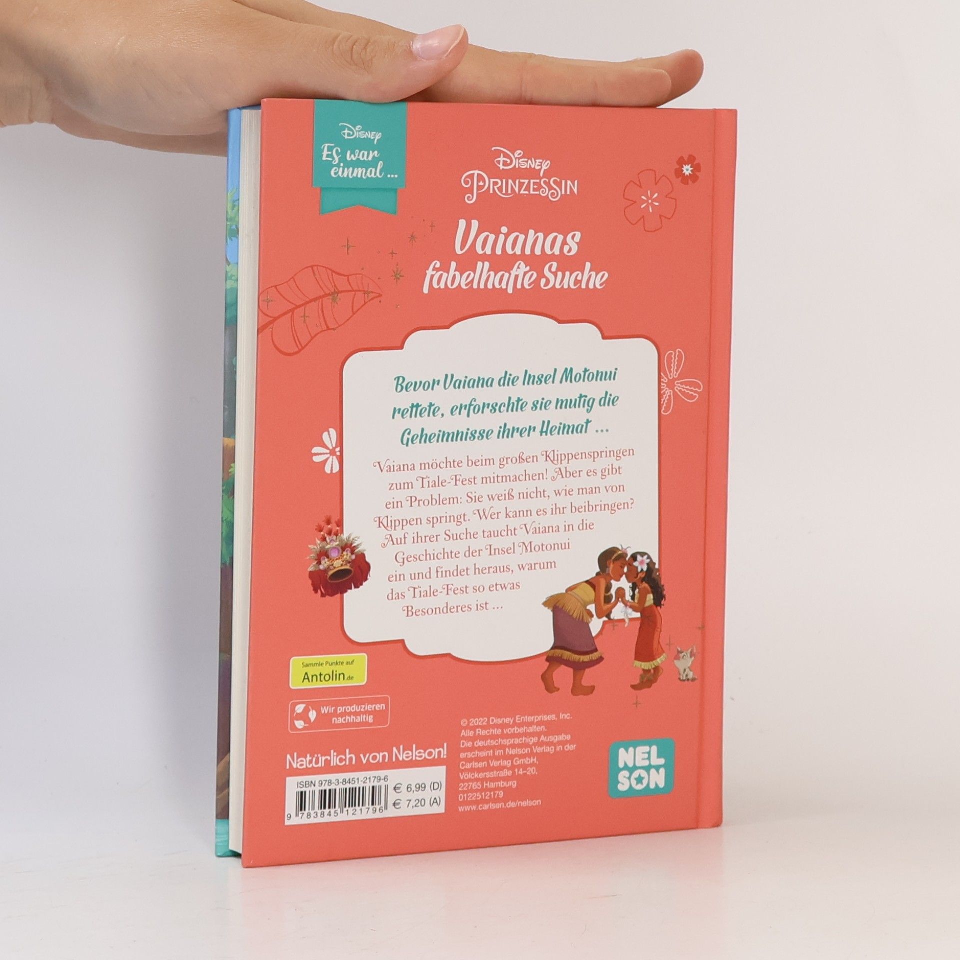 Suzanne Francis Disney: Es war einmal ...: Vaianas fabelhafte Suche (Disney Prinzessin)