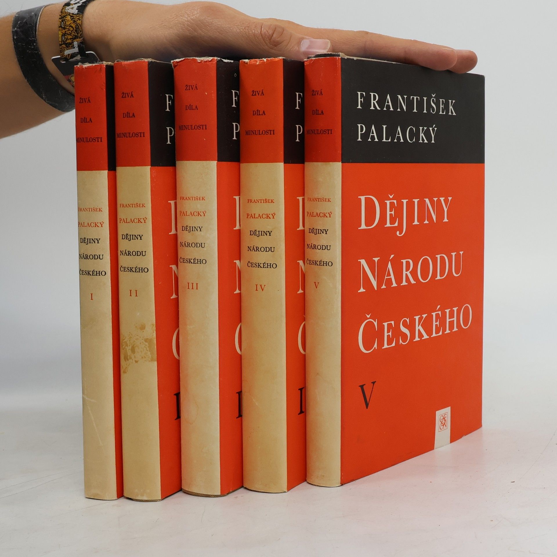 František Palacký Dějiny národu českého I-V