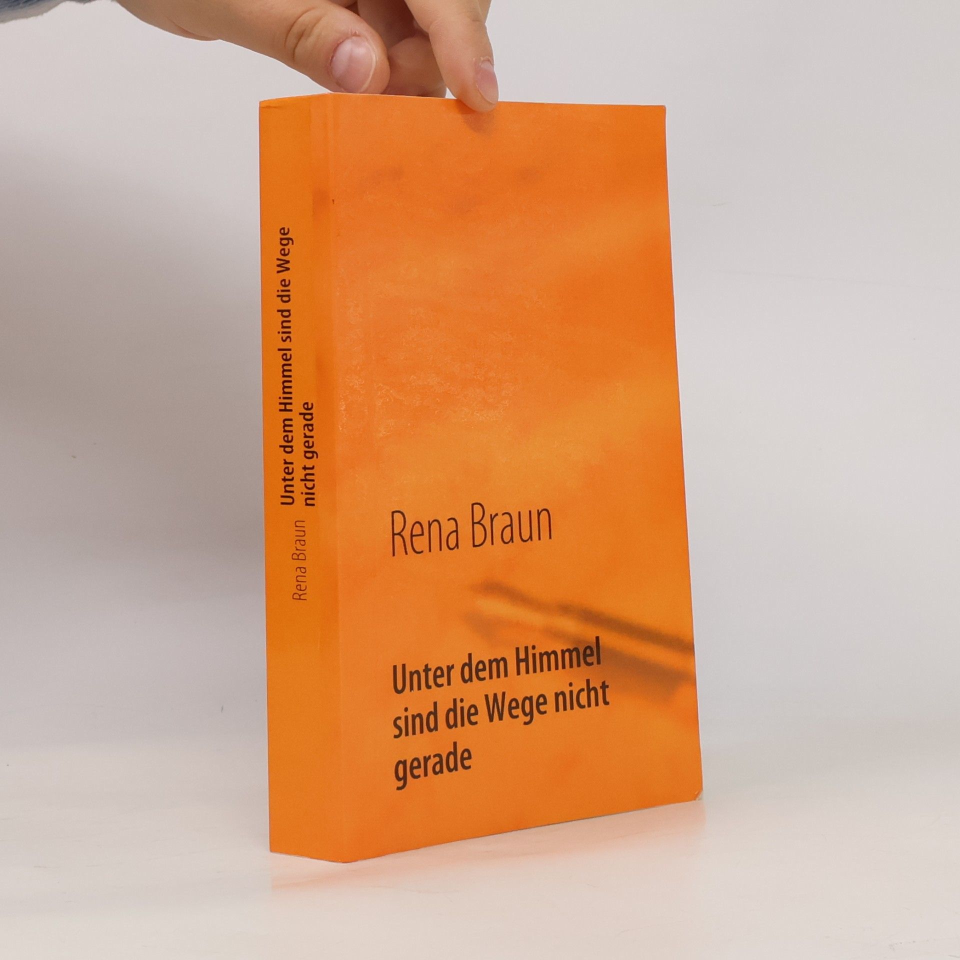 Rena Braun Unter dem Himmel sind die Wege nicht gerade
