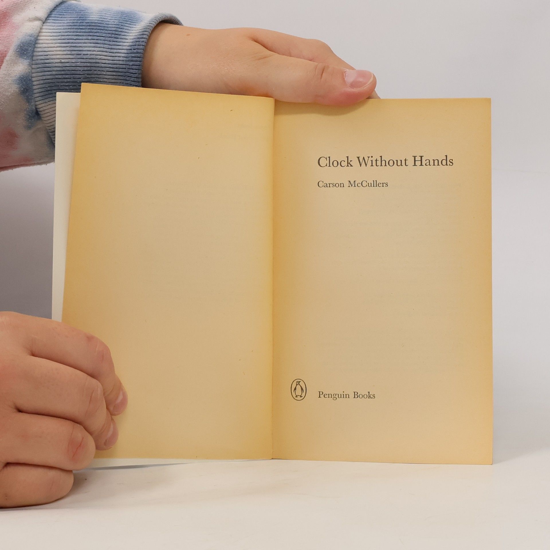 Carson McCullers Clock Without Hands