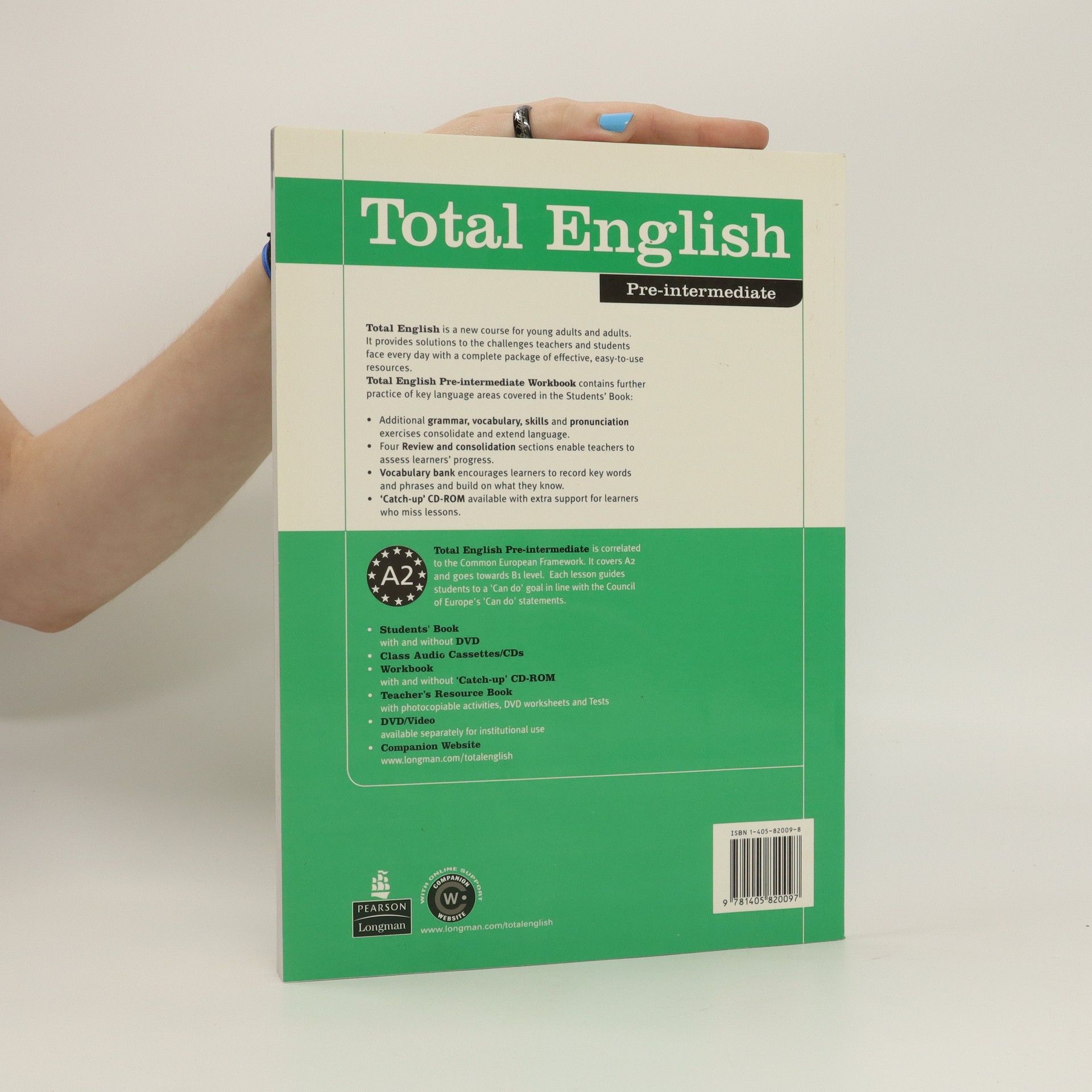 Antonia Clare Total English. Pre-intermediate. Workbook