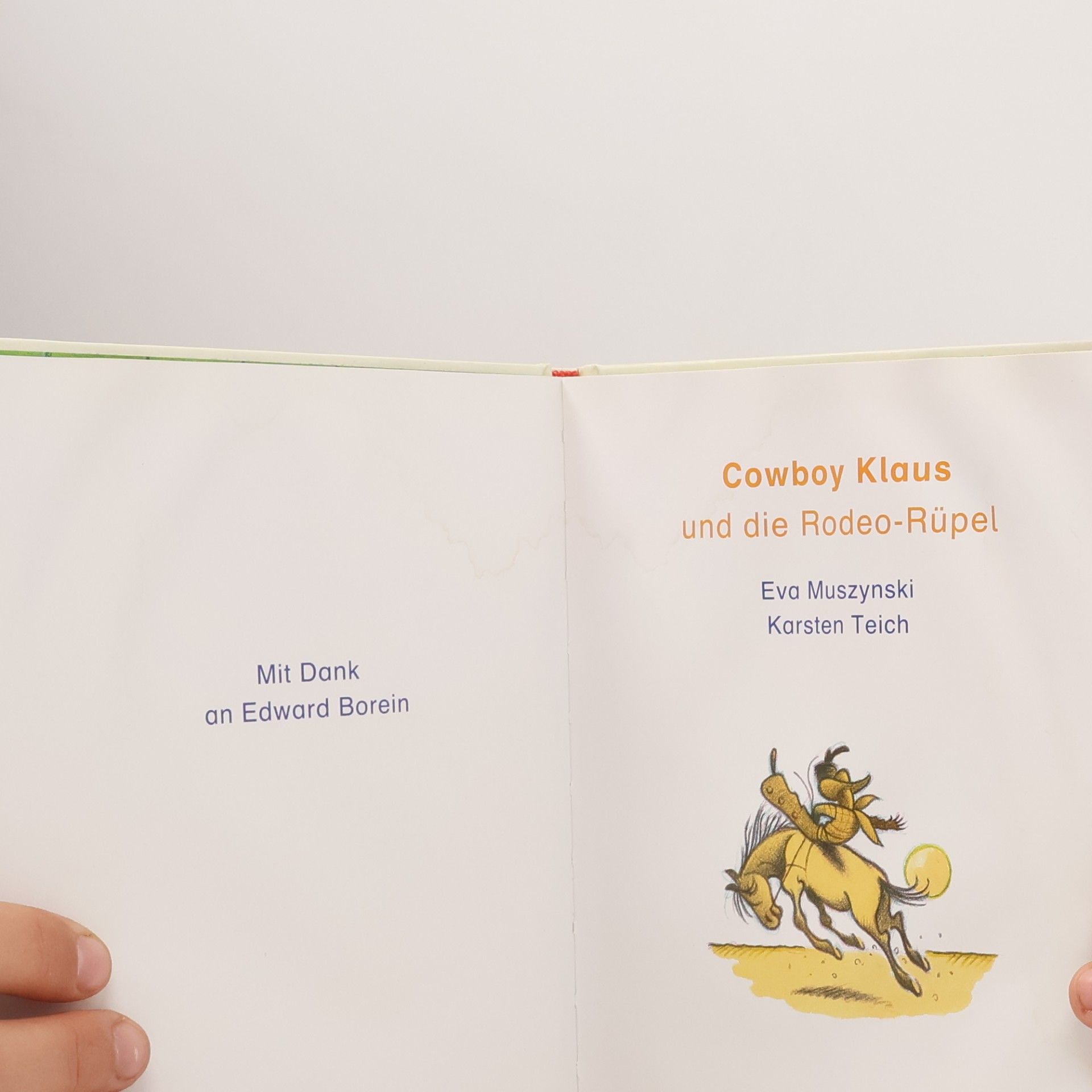 Eva Muszynski Cowboy Klaus und die Rodeo-Rüpel