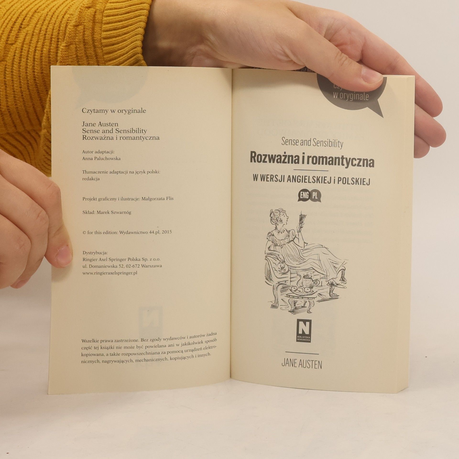 Jane Austen Sense and Sensibility / Rozważna i romantyczna