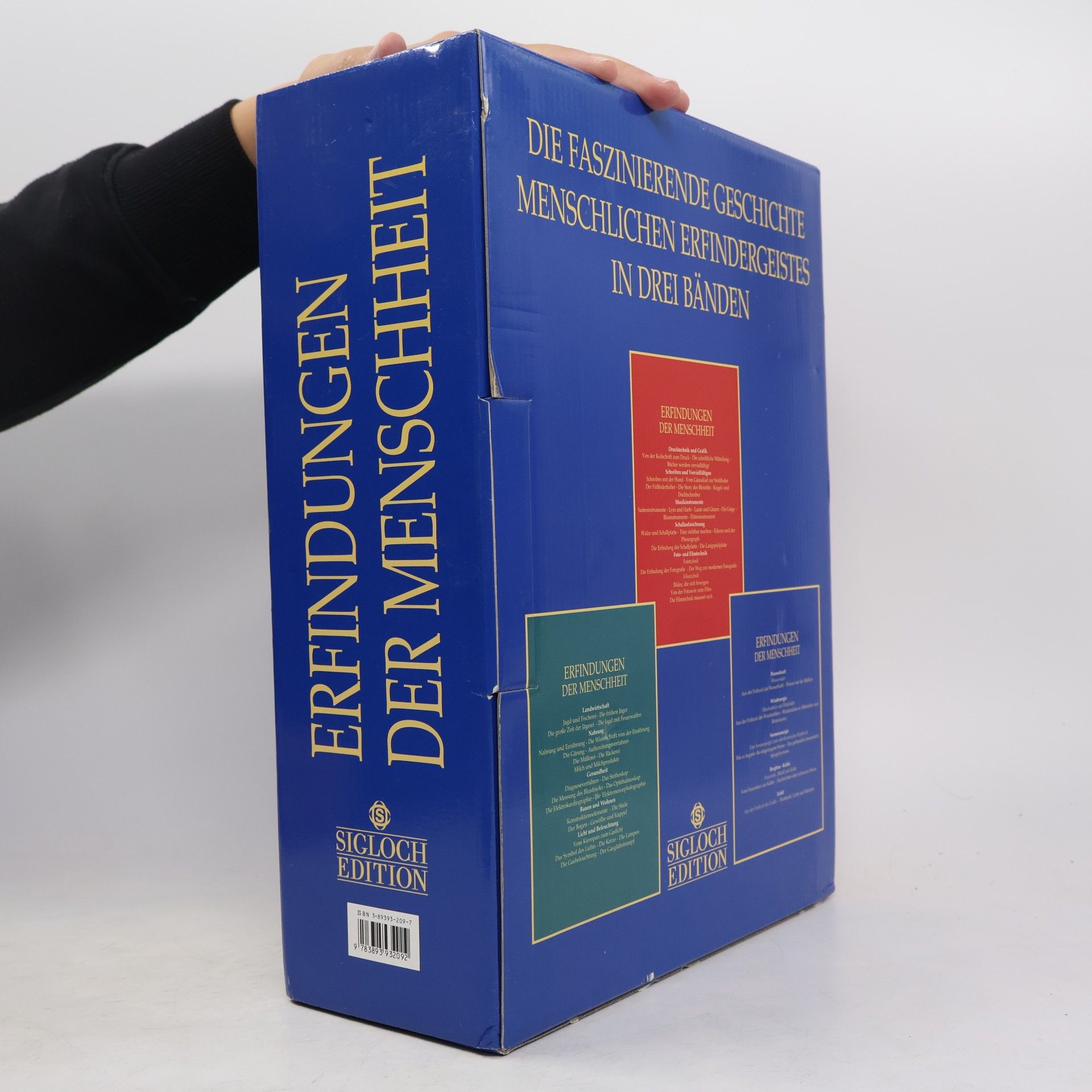 Erfindungen der Menschheit. In 3 Bänden komplett.