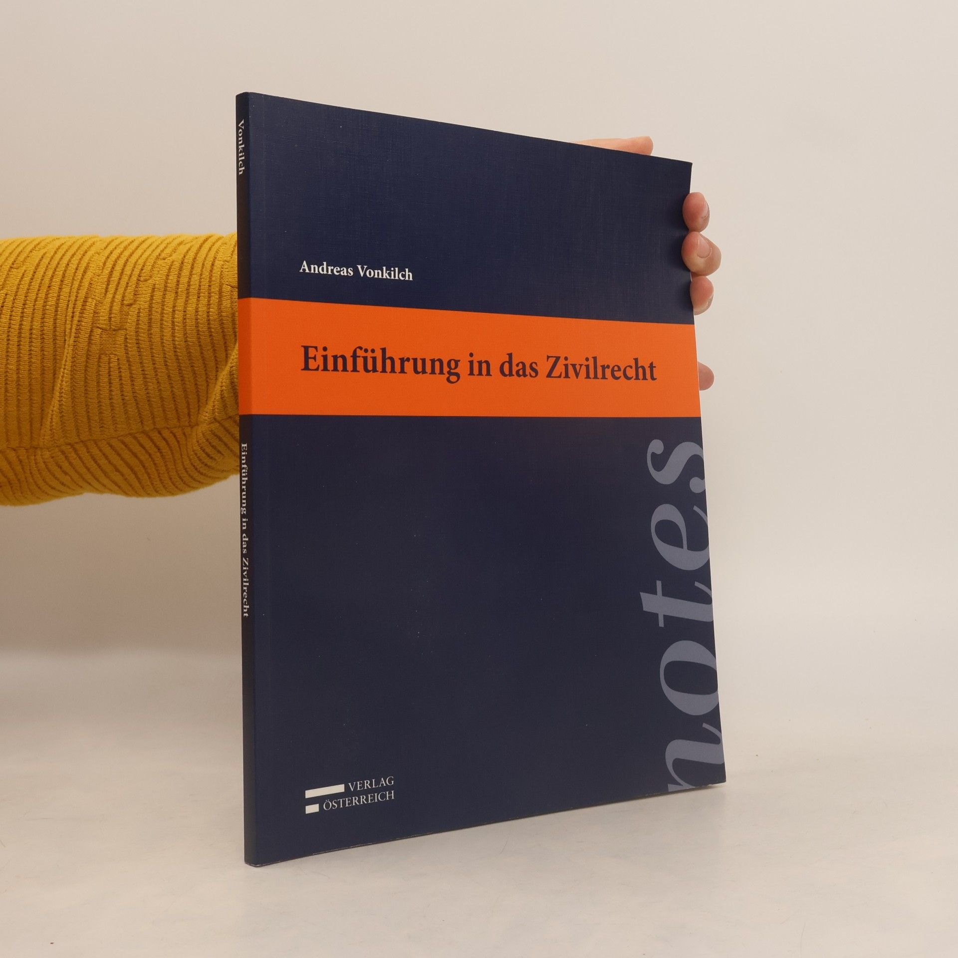 Andreas Vonkilch Einführung in das Zivilrecht