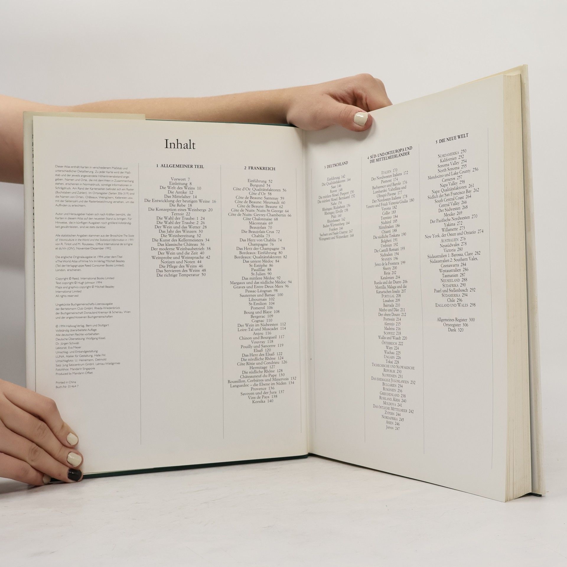 Hugh Johnson Der neue Weinatlas