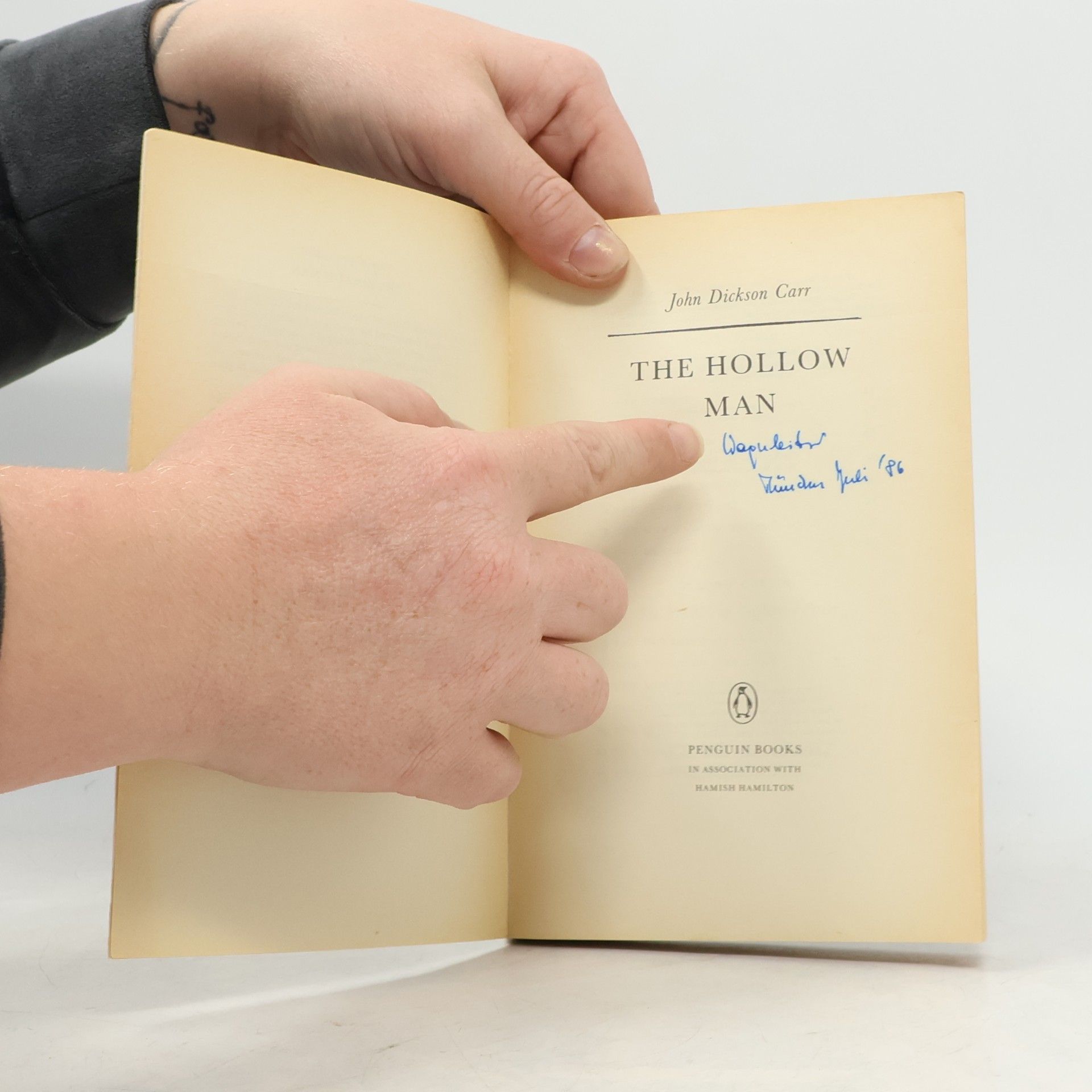 John Dickson Carr Classic Crime: The Hollow Man