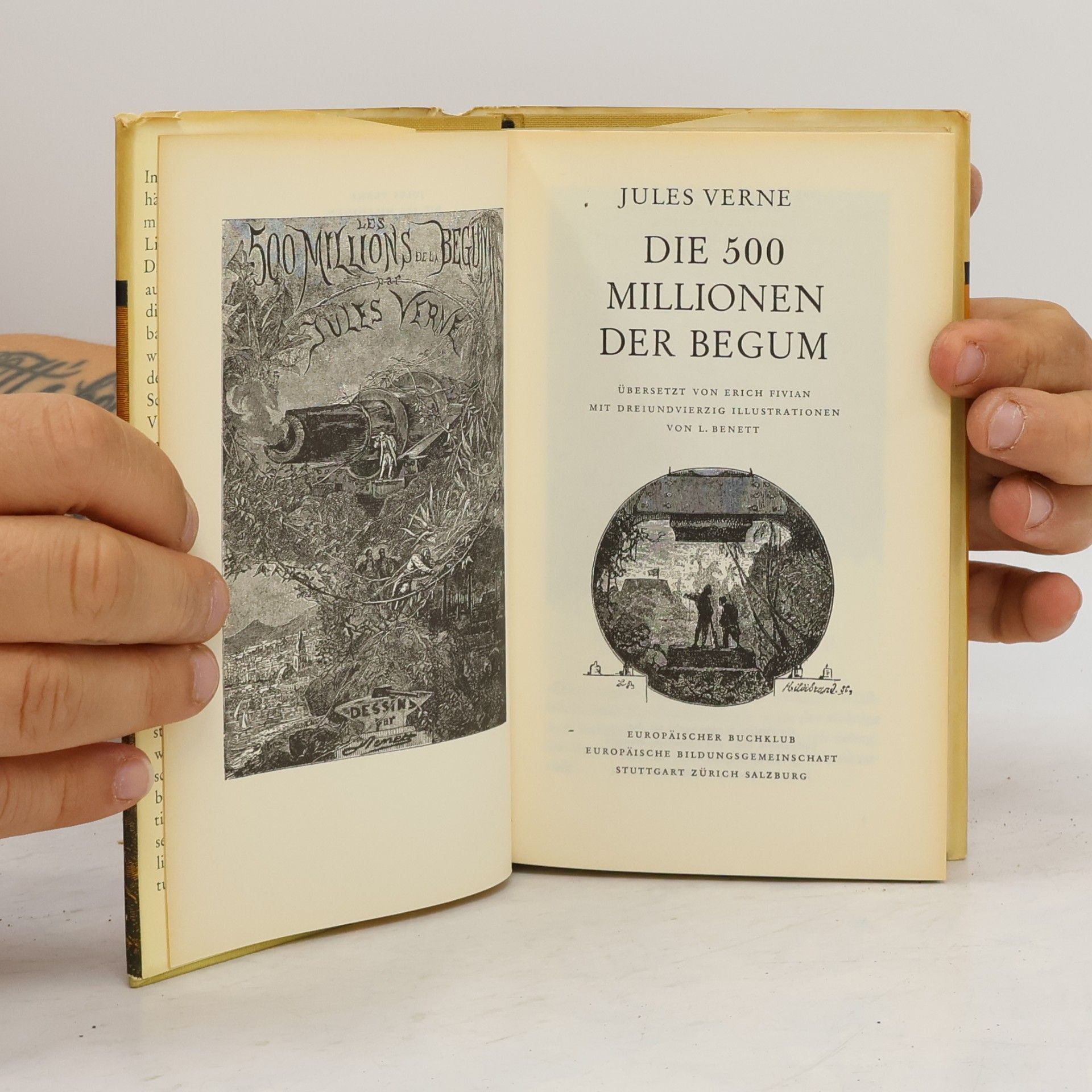 Jules Verne Die 500 Millionen der Begum
