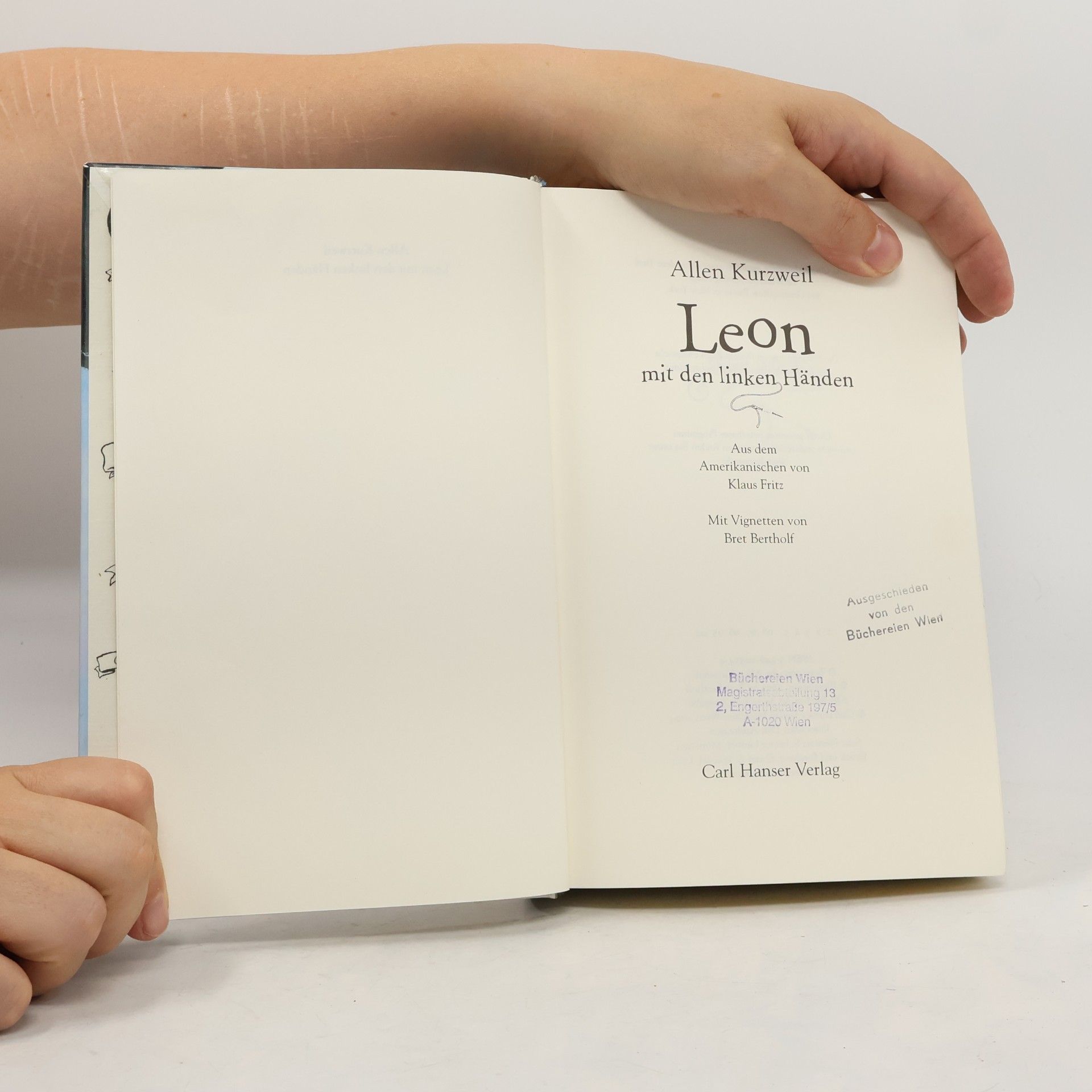 Allen Kurzweil Leon mit den linken Händen