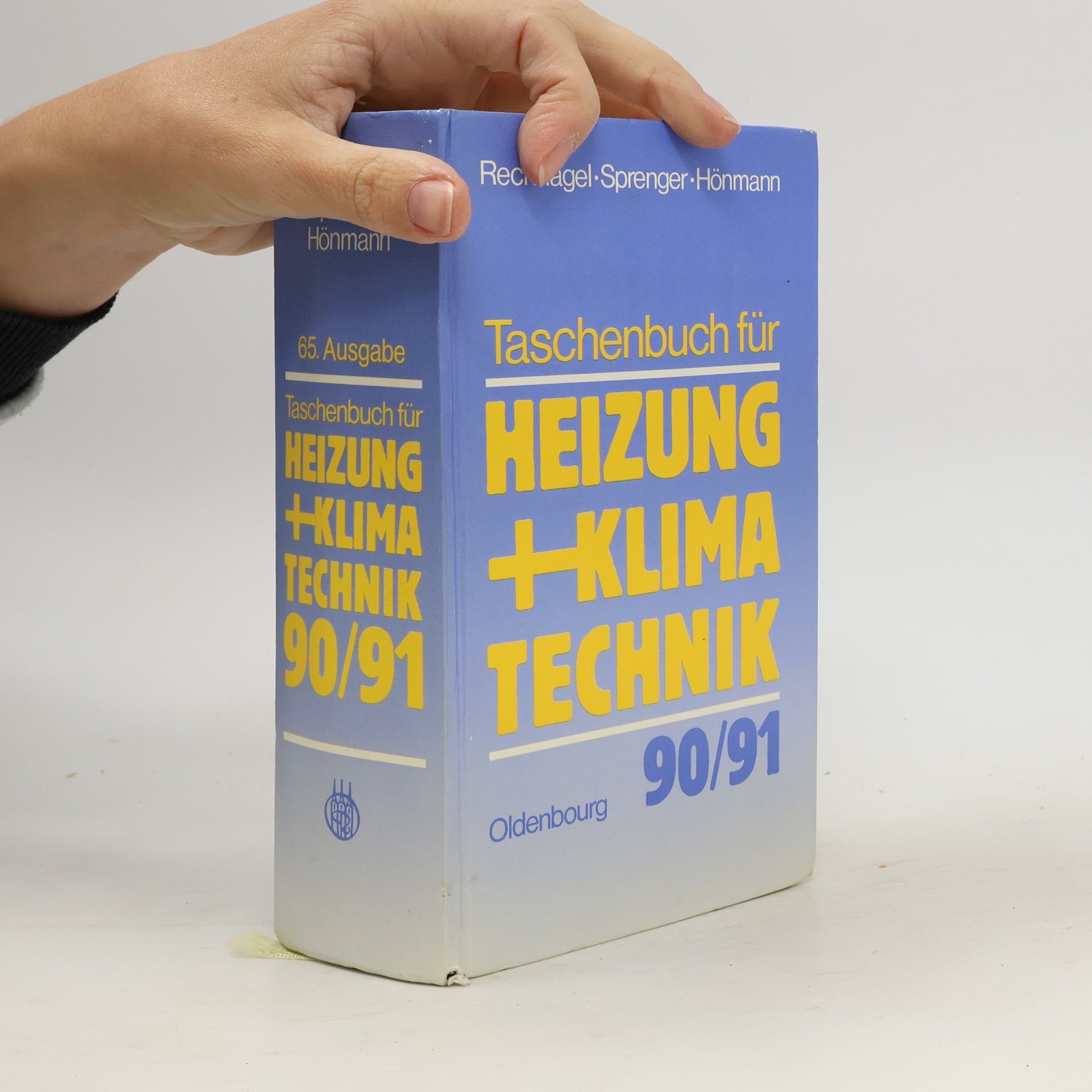 Hermann Recknagel Taschenbuch für Heizung und Klimatechnik 90/91. Einschließlich Brauchwassererwärmungund Kältetechnik - 65. Ausgabe