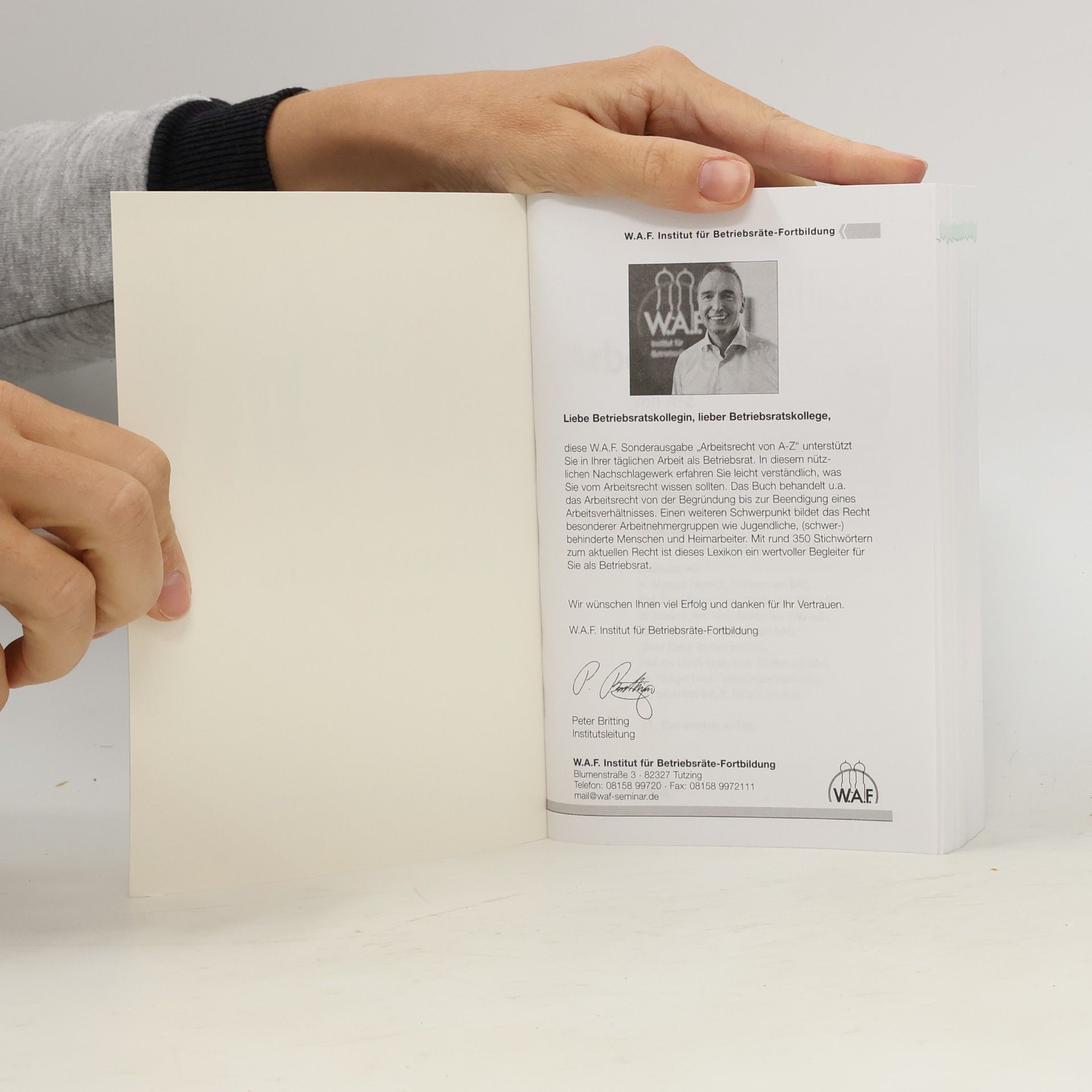 Günter Schaub Arbeitsrecht von A-Z