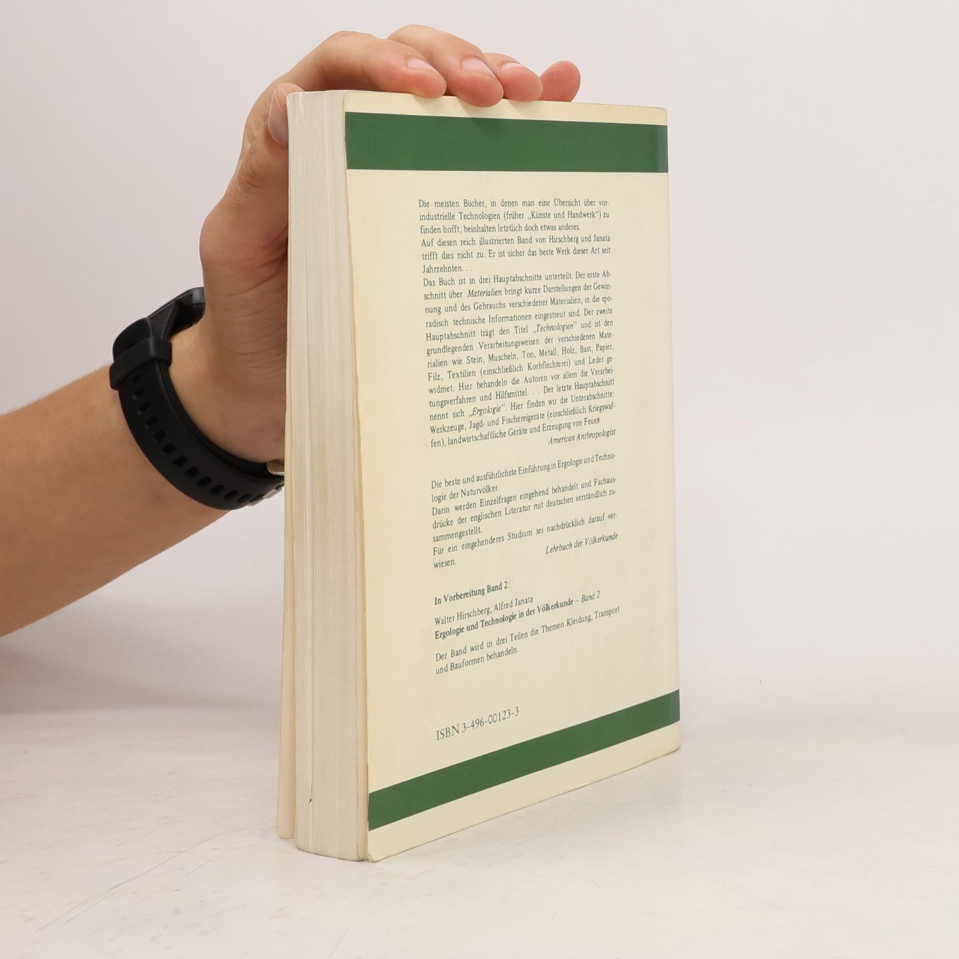 Wilhelm P. Bauer Technologie und Ergologie in der Völkerkunde