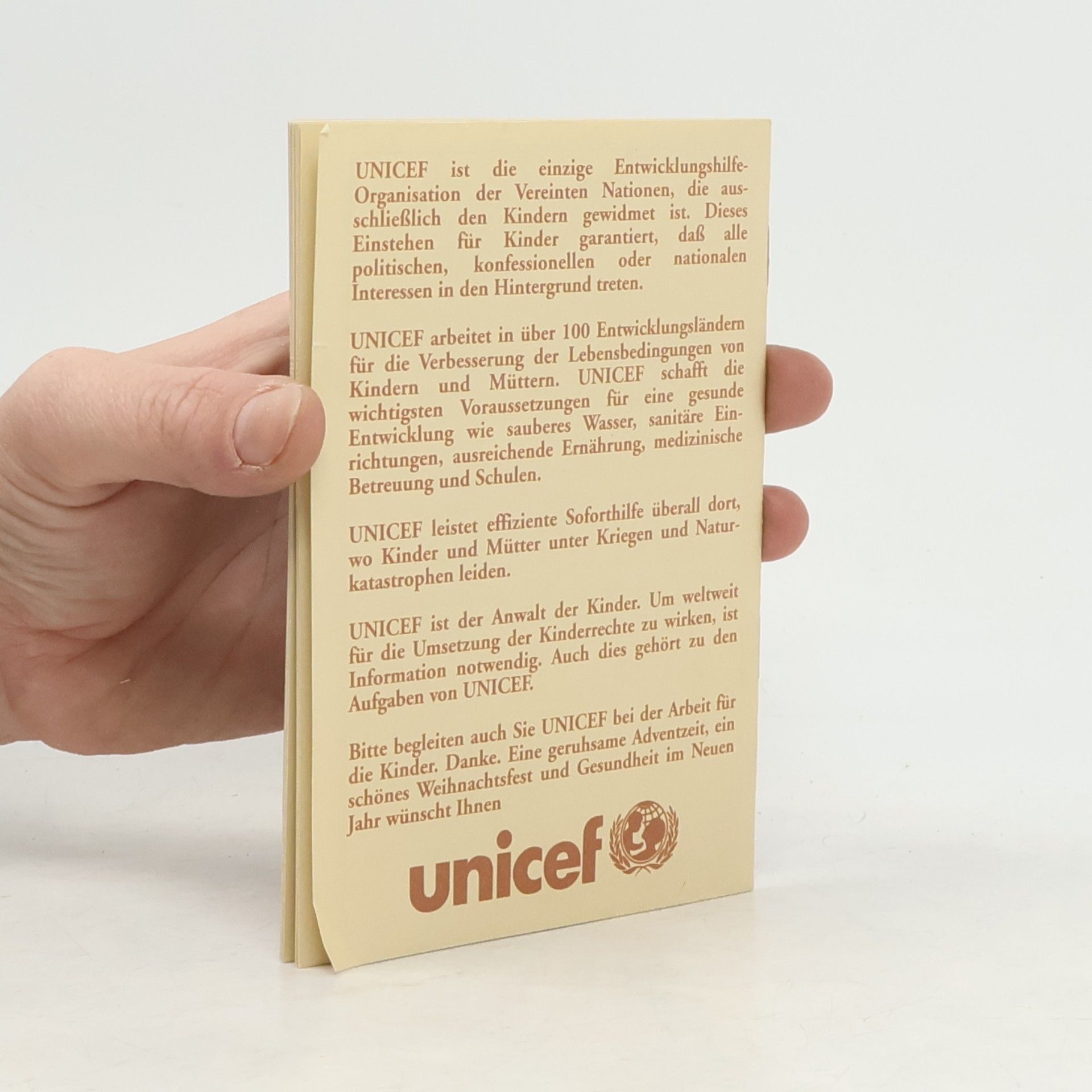 kolektiv UNICEF Adventbüchlein für Kinder und Erwachsene