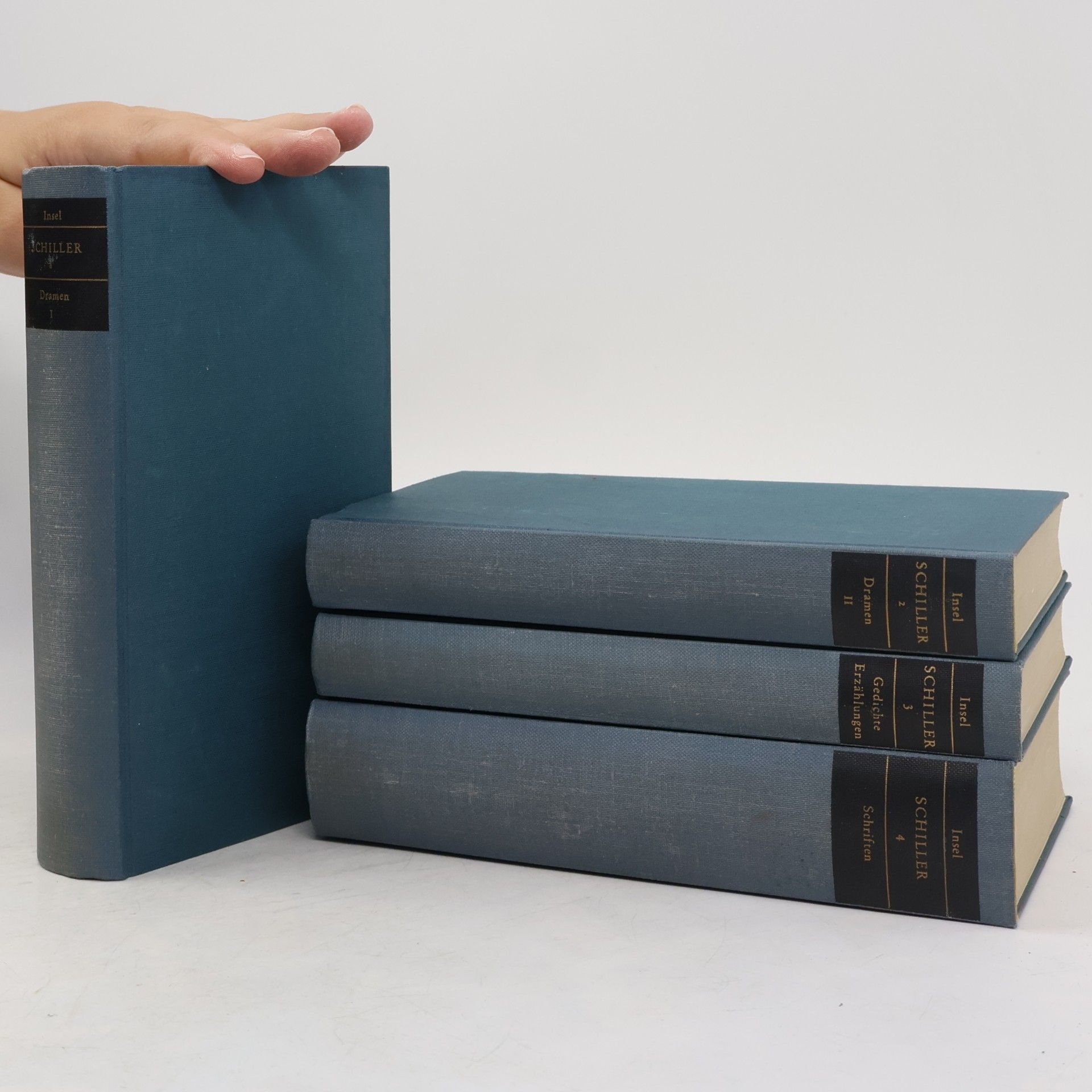 Friedrich Schiller Schiller I.-IV. Dramen, Gedichte Erzählungen, Schriften