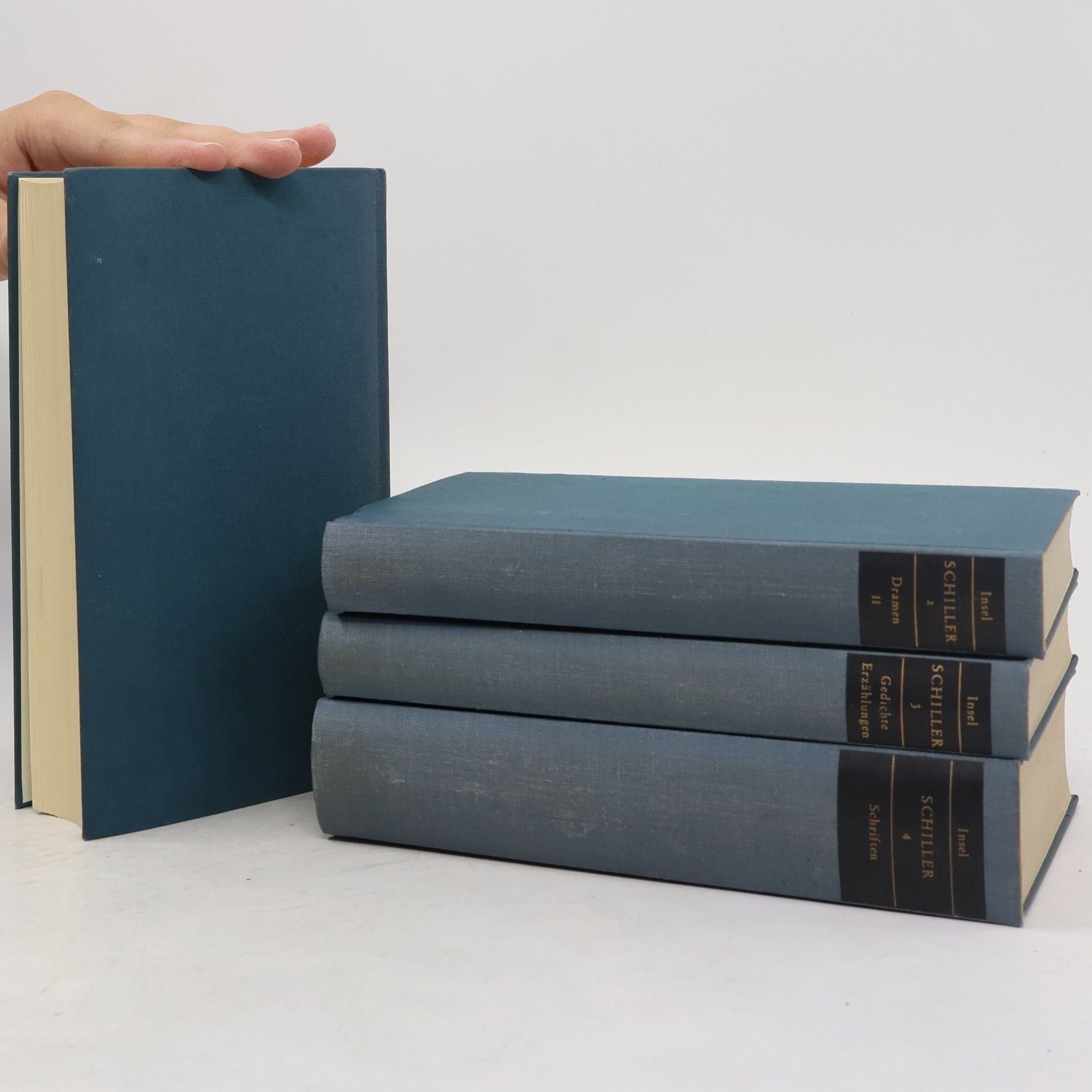 Friedrich Schiller Schiller I.-IV. Dramen, Gedichte Erzählungen, Schriften