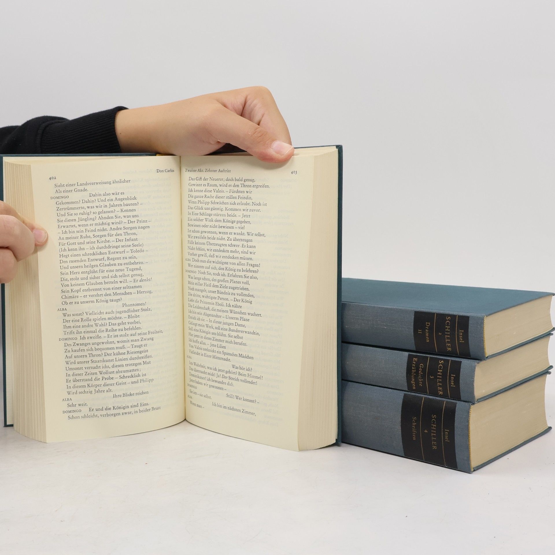 Friedrich Schiller Schiller I.-IV. Dramen, Gedichte Erzählungen, Schriften