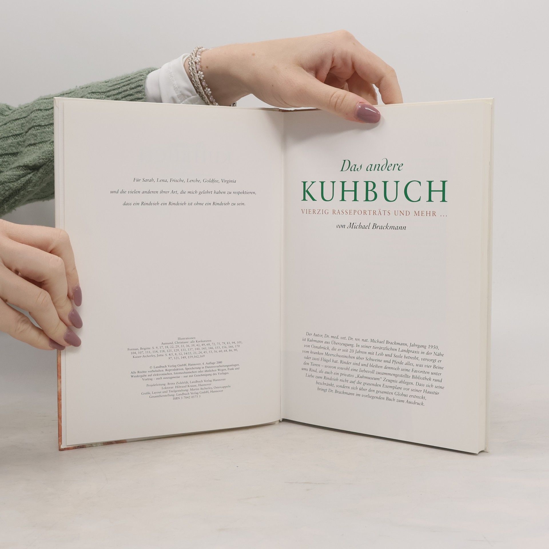Michael Brackmann Das andere Kuhbuch. Vierzig Rasseporträts und mehr