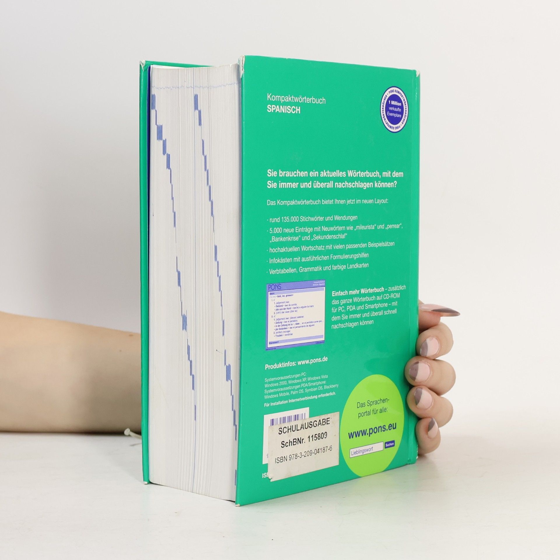 Majka Dischler PONS Kompaktwörterbuch Spanisch-Deutsch/Deutsch-Spanisch