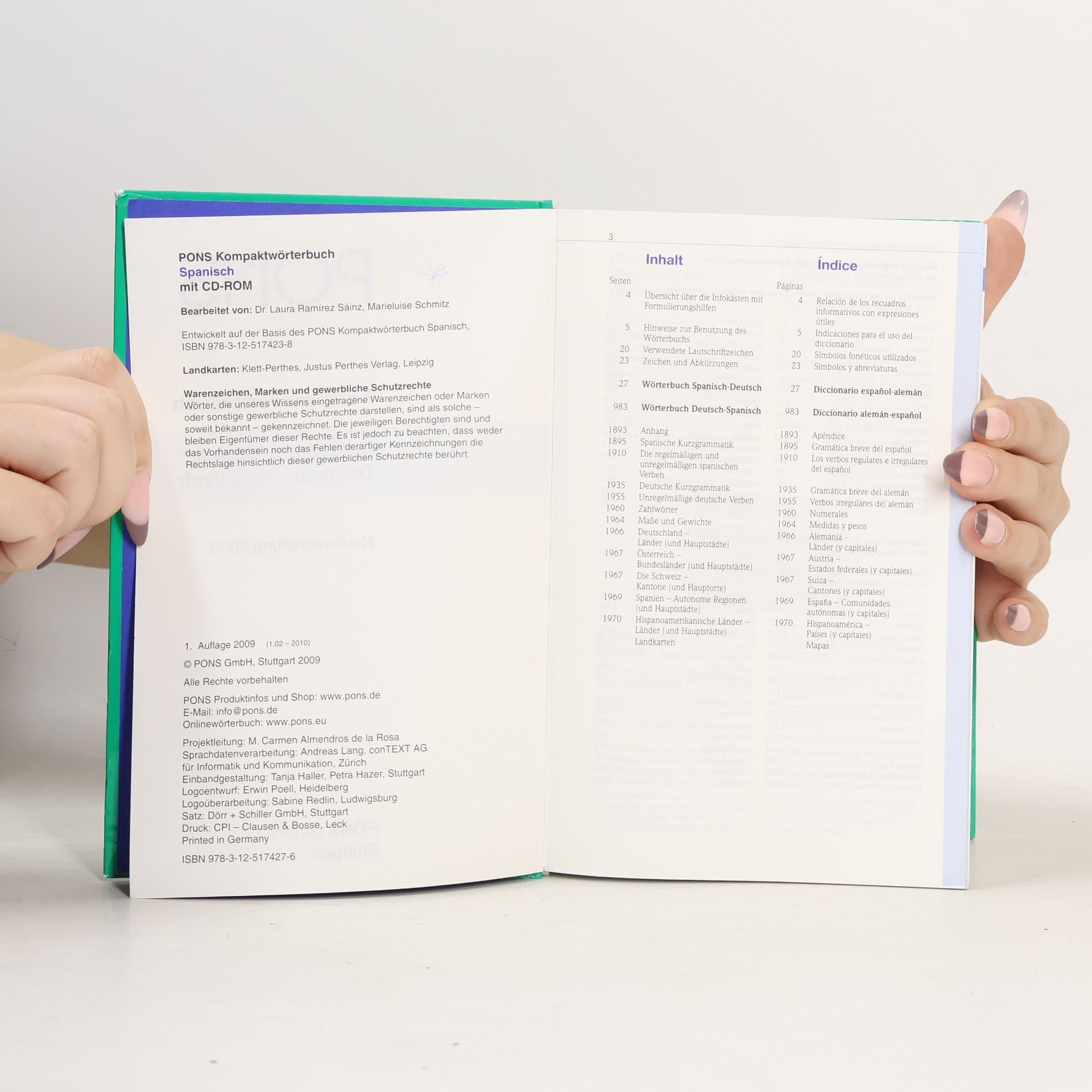 Majka Dischler PONS Kompaktwörterbuch Spanisch-Deutsch/Deutsch-Spanisch