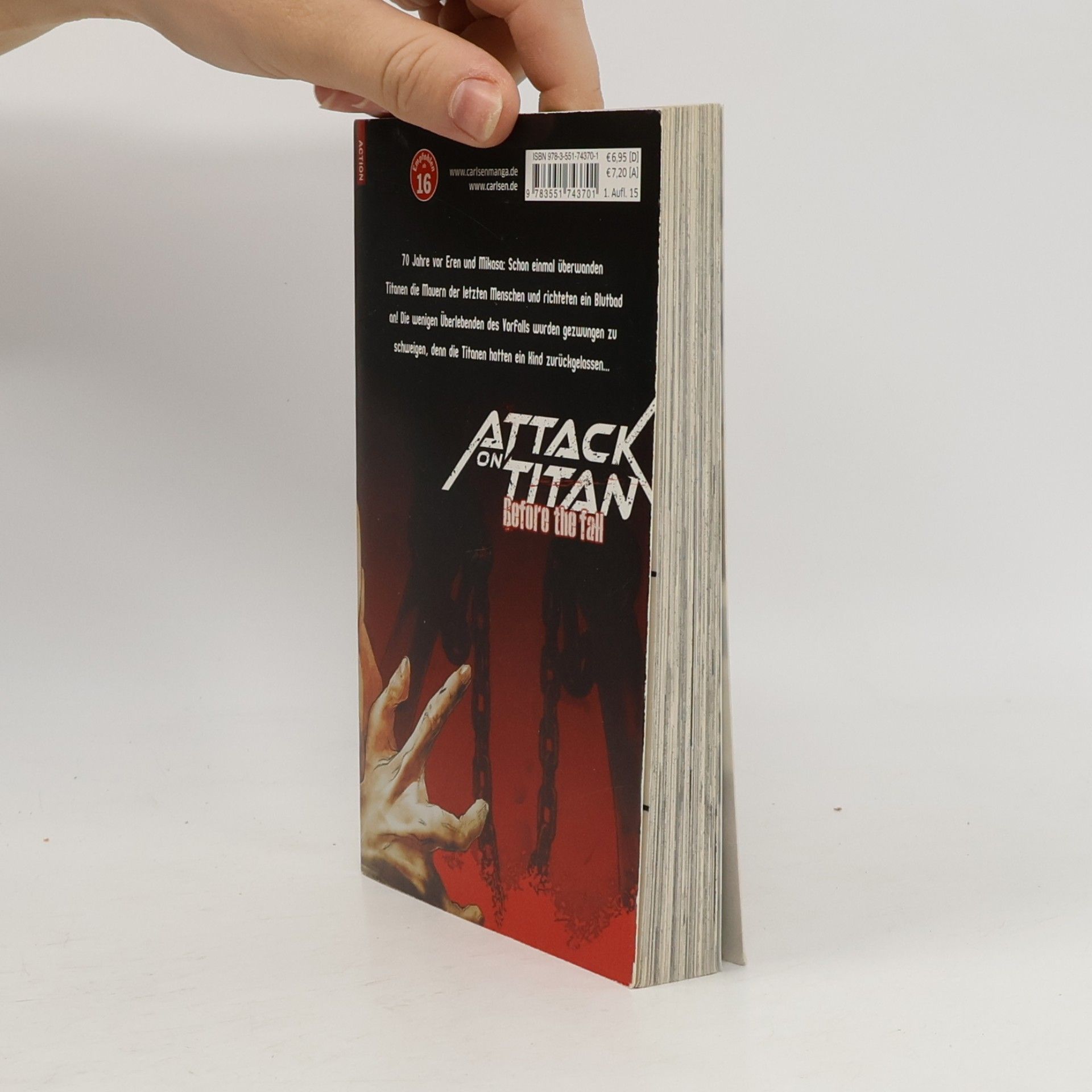 Ryō Suzukaze Attack on Titan: before the fall 1