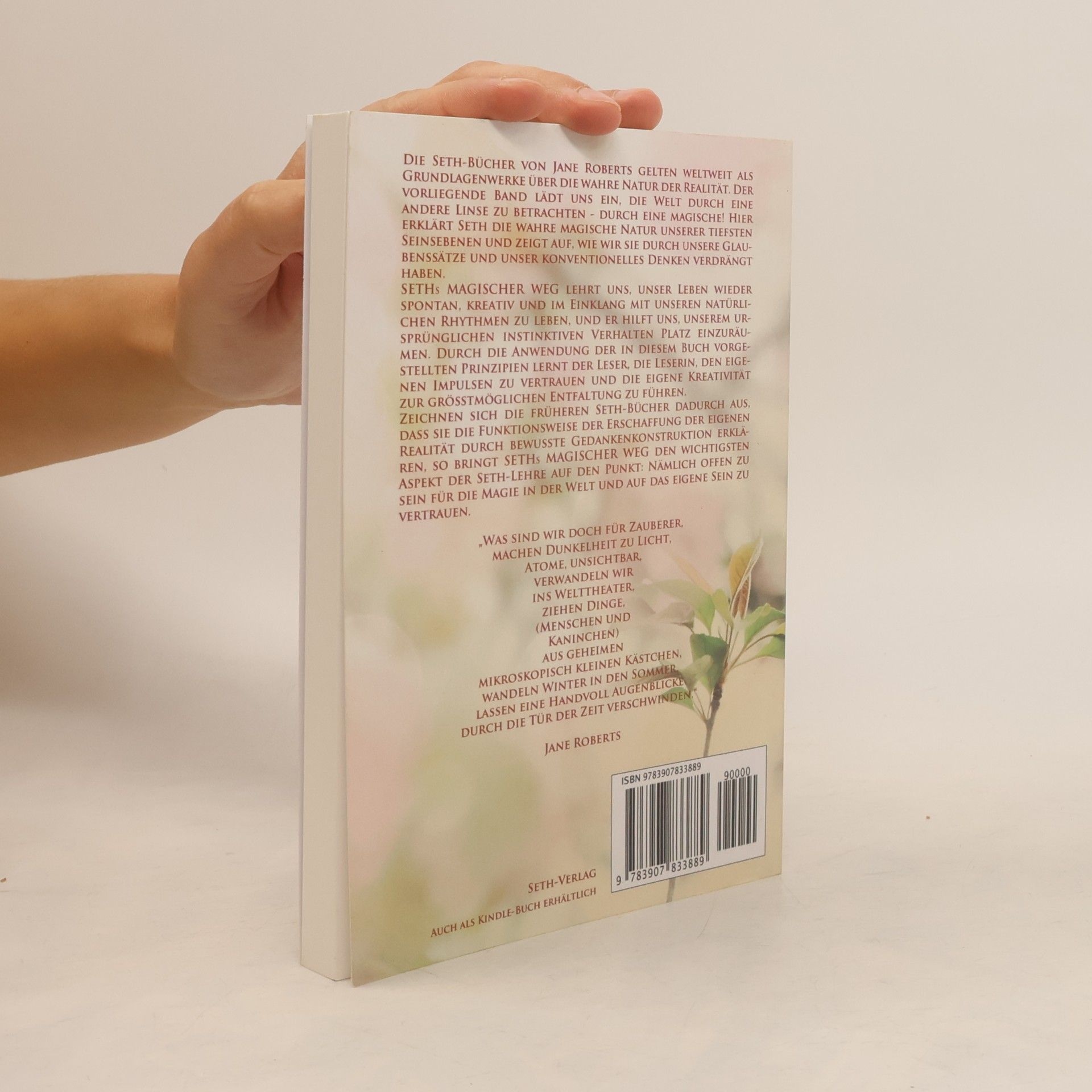 Jane Roberts Seths Magischer Weg