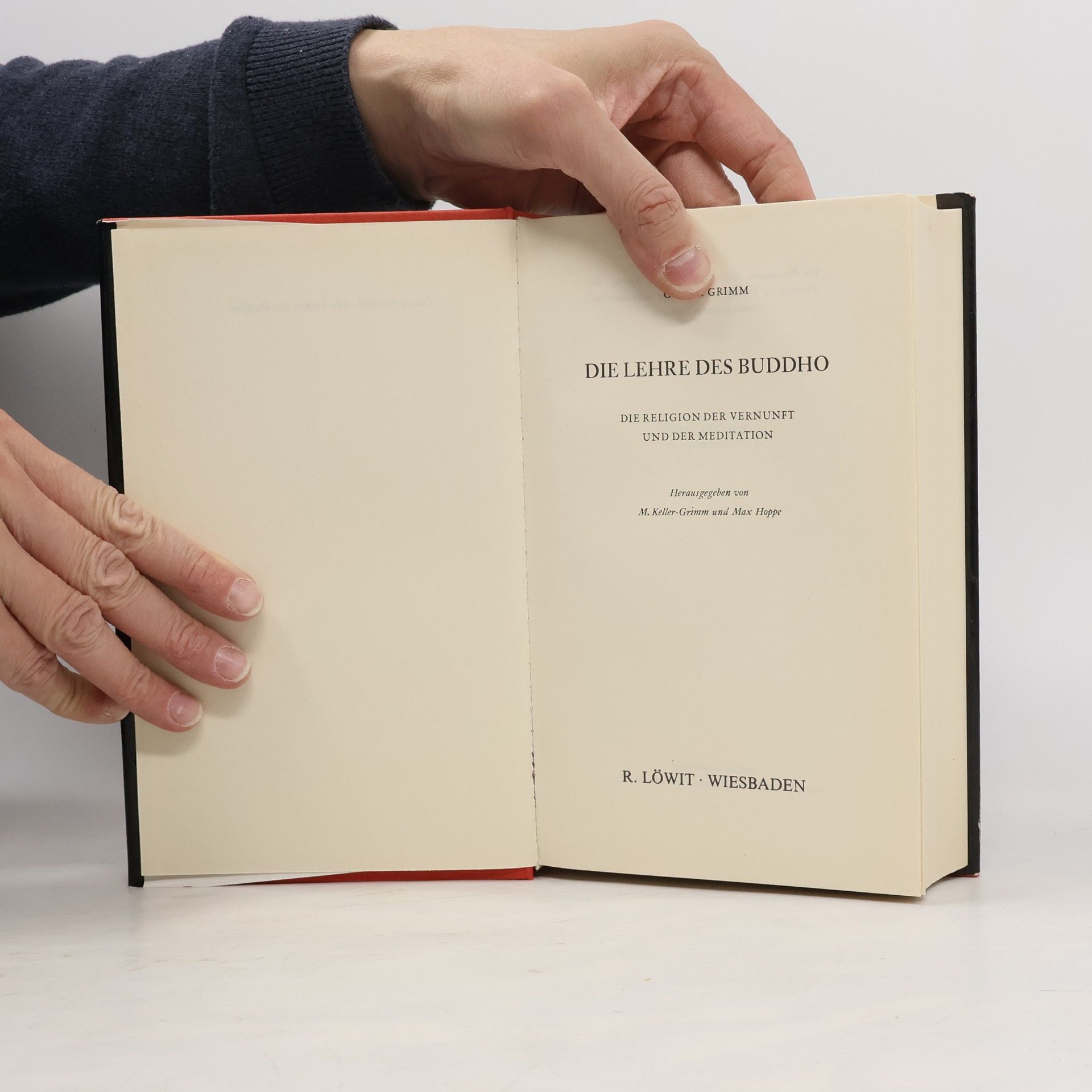 Georg Grimm Die Lehre des Buddho
