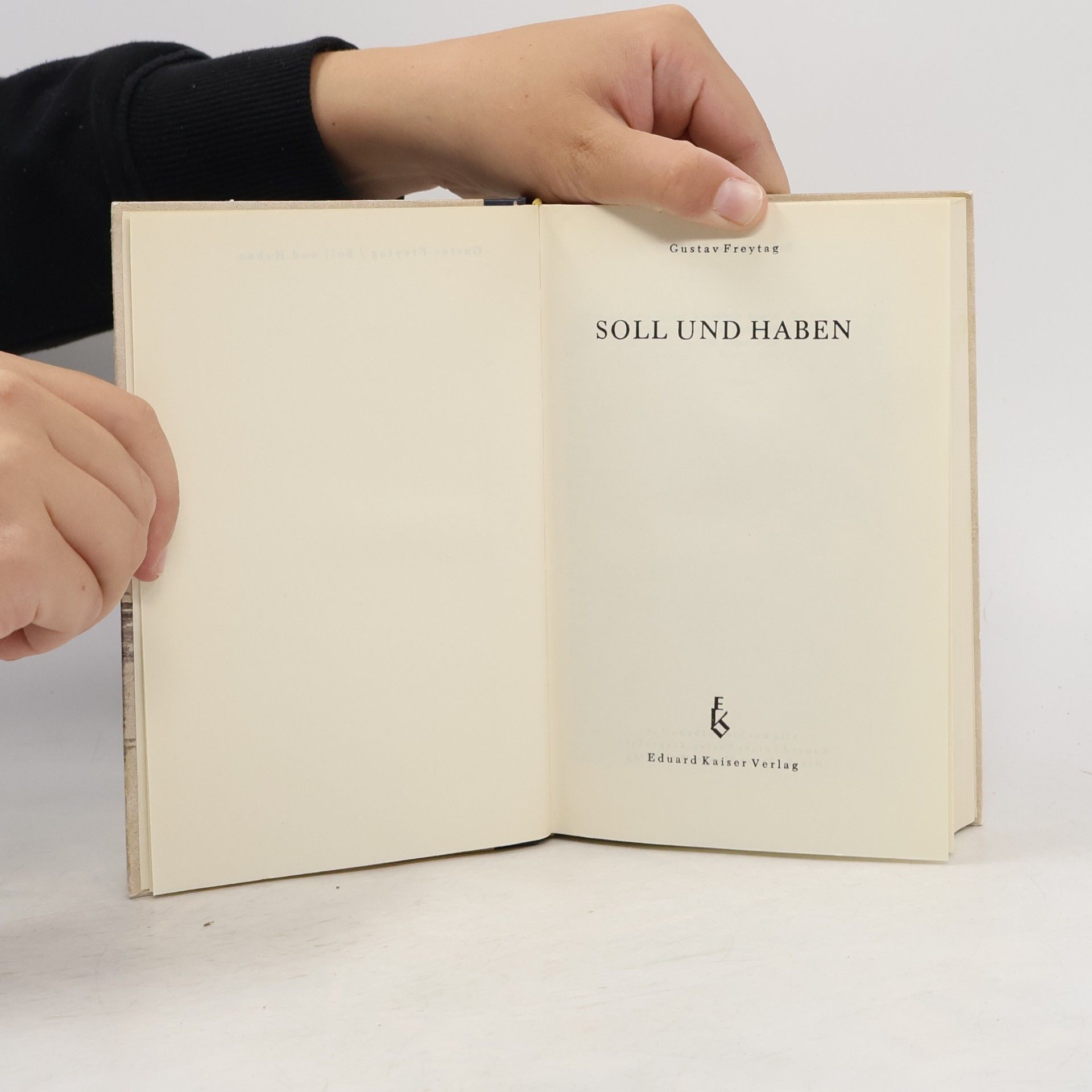 Gustav Freytag Soll und Haben