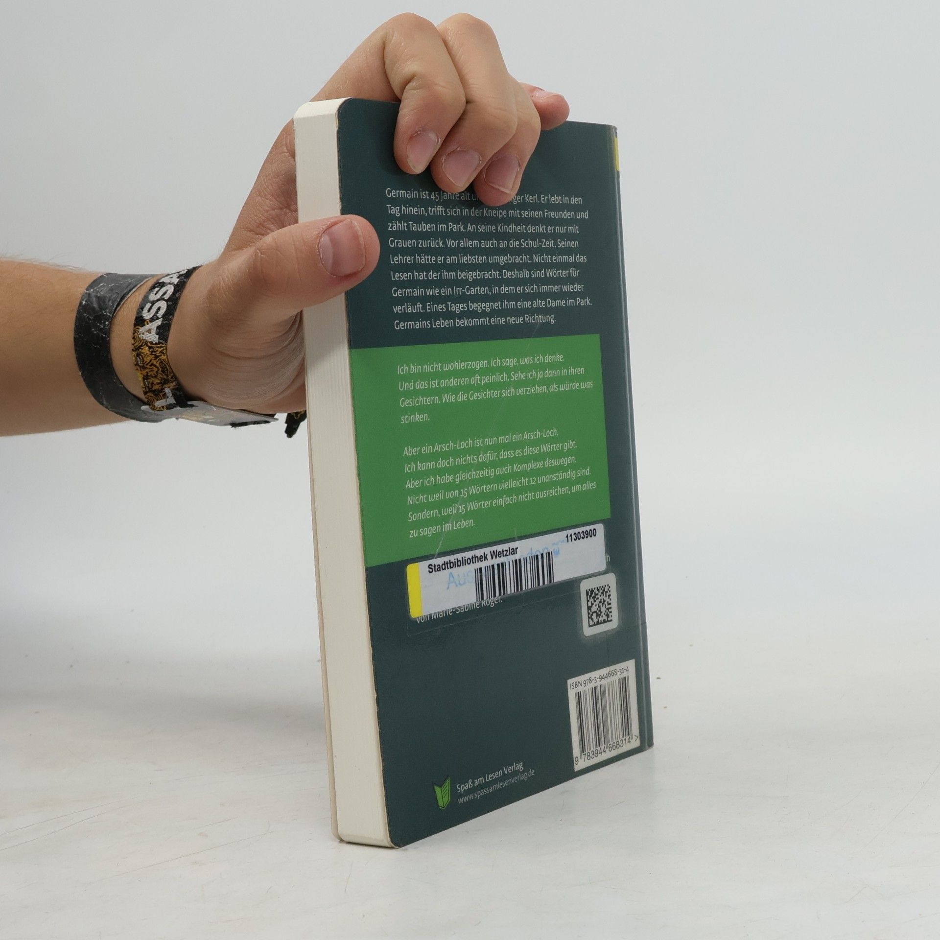 Marie-Sabine Roger Das Labyrinth der Wörter - Kurzfassung in einfacher Sprache
