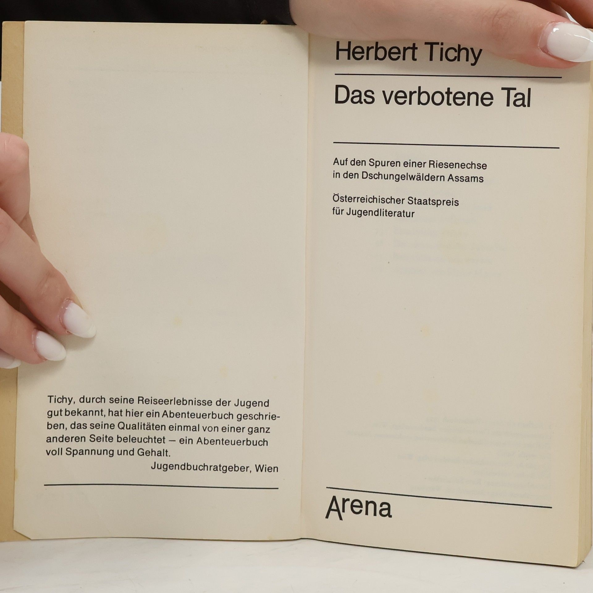 Herbert Tichy Das verbotene Tal