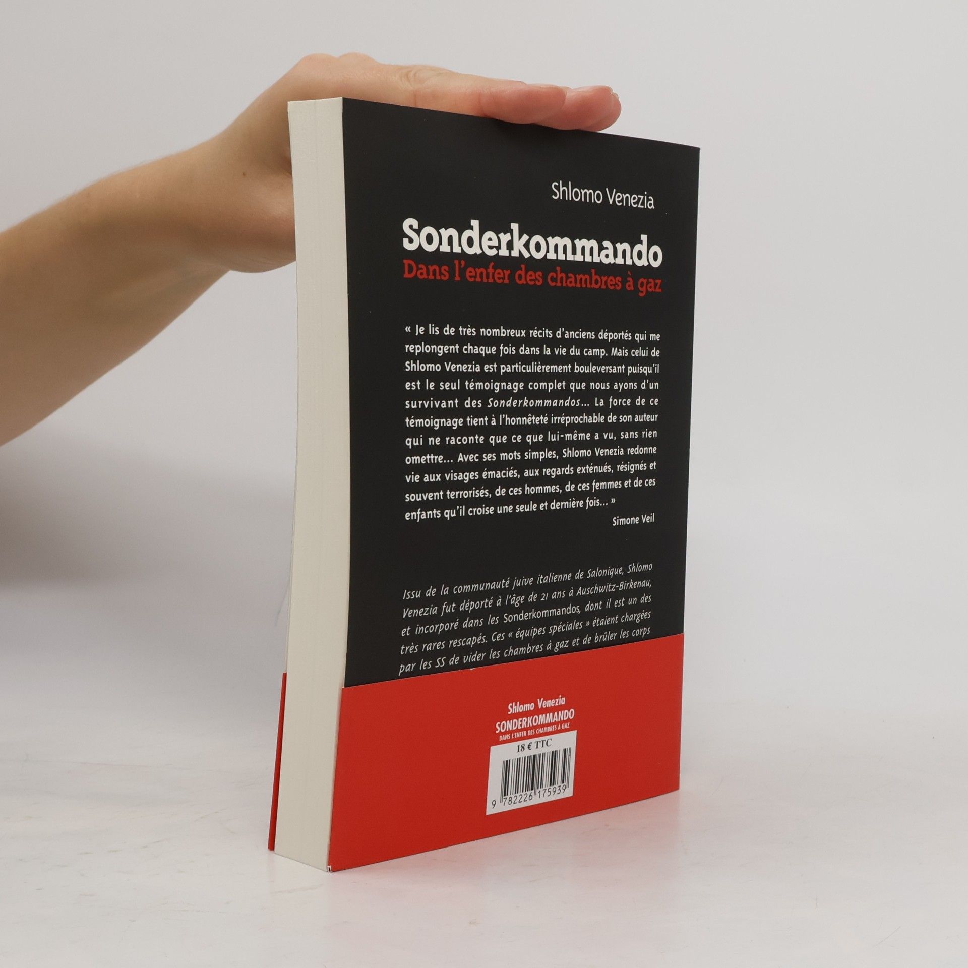Shlomo Venezia Sonderkommando