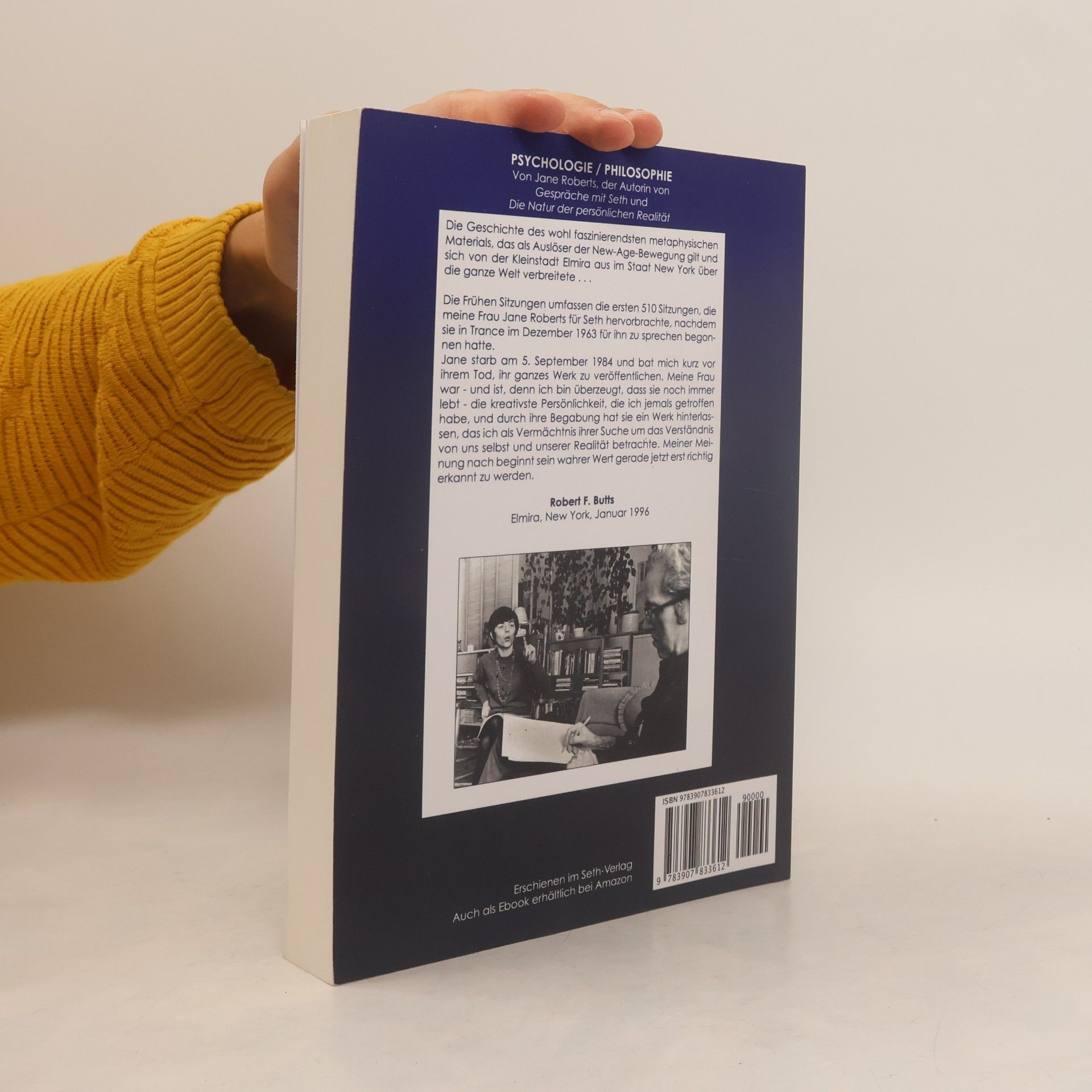 Jane Roberts Seth-Buch - Die frühen Sitzungen, Band 1