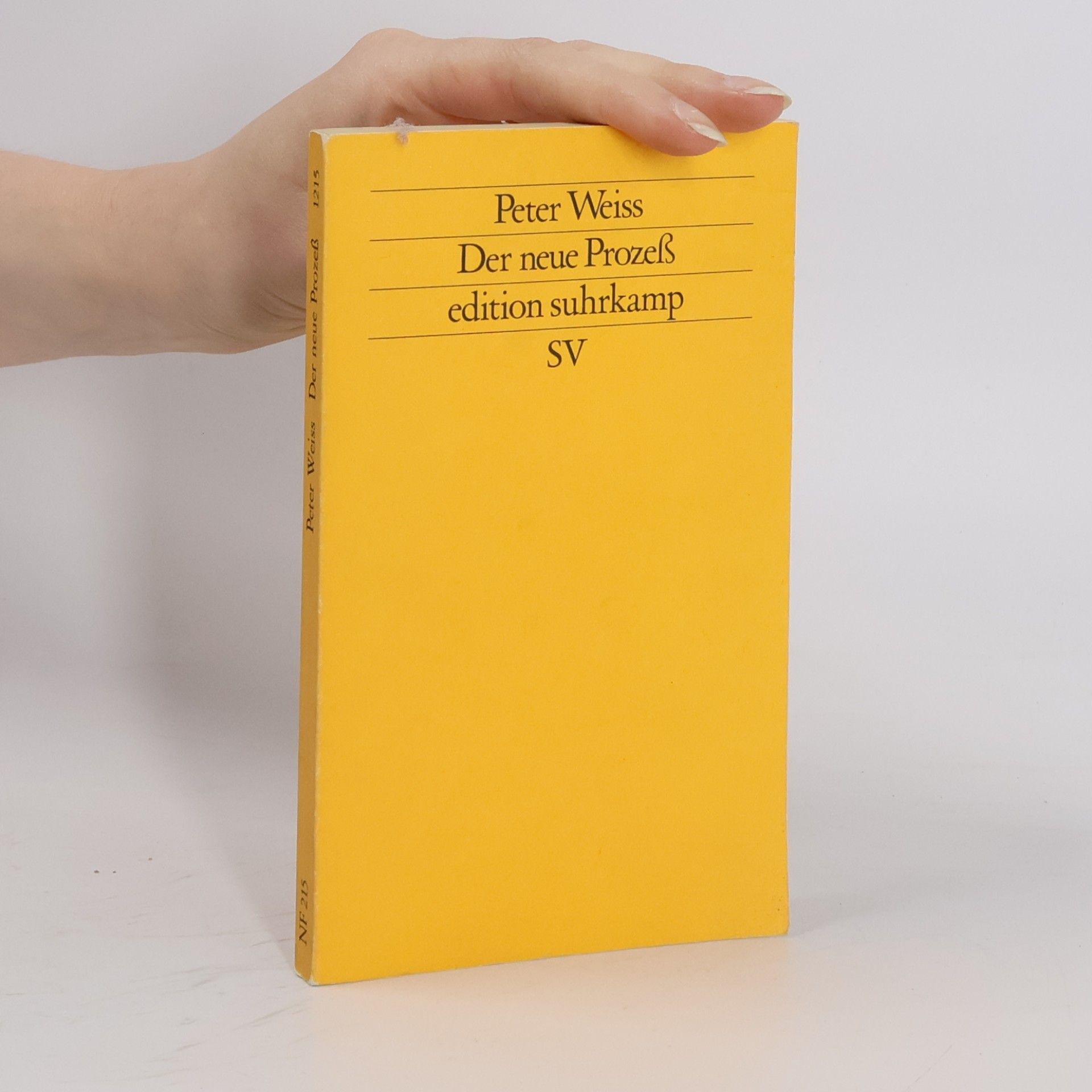Peter Weiss Neue Prozess