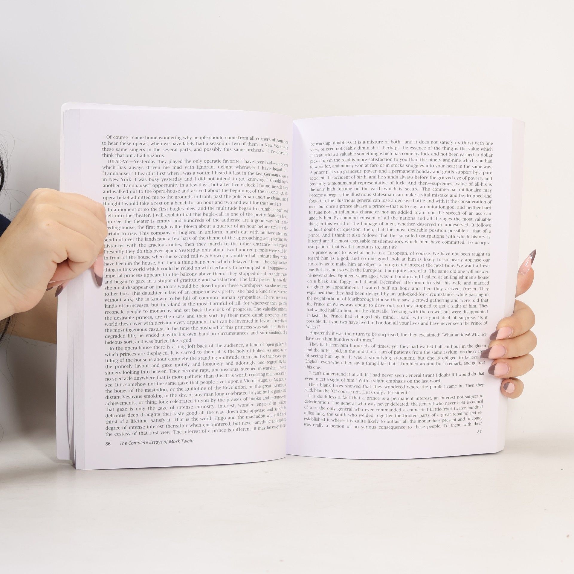Mark Twain The Complete Essays of Mark Twain
