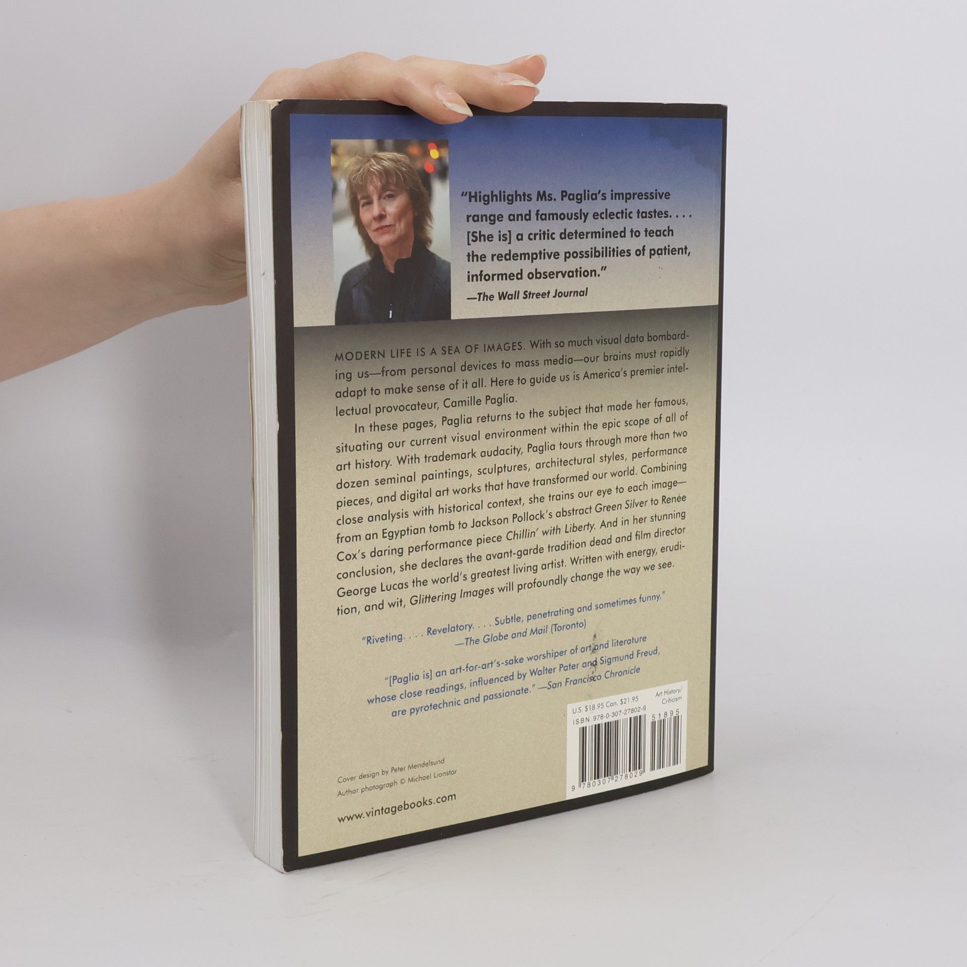 Camille Paglia Glittering Images