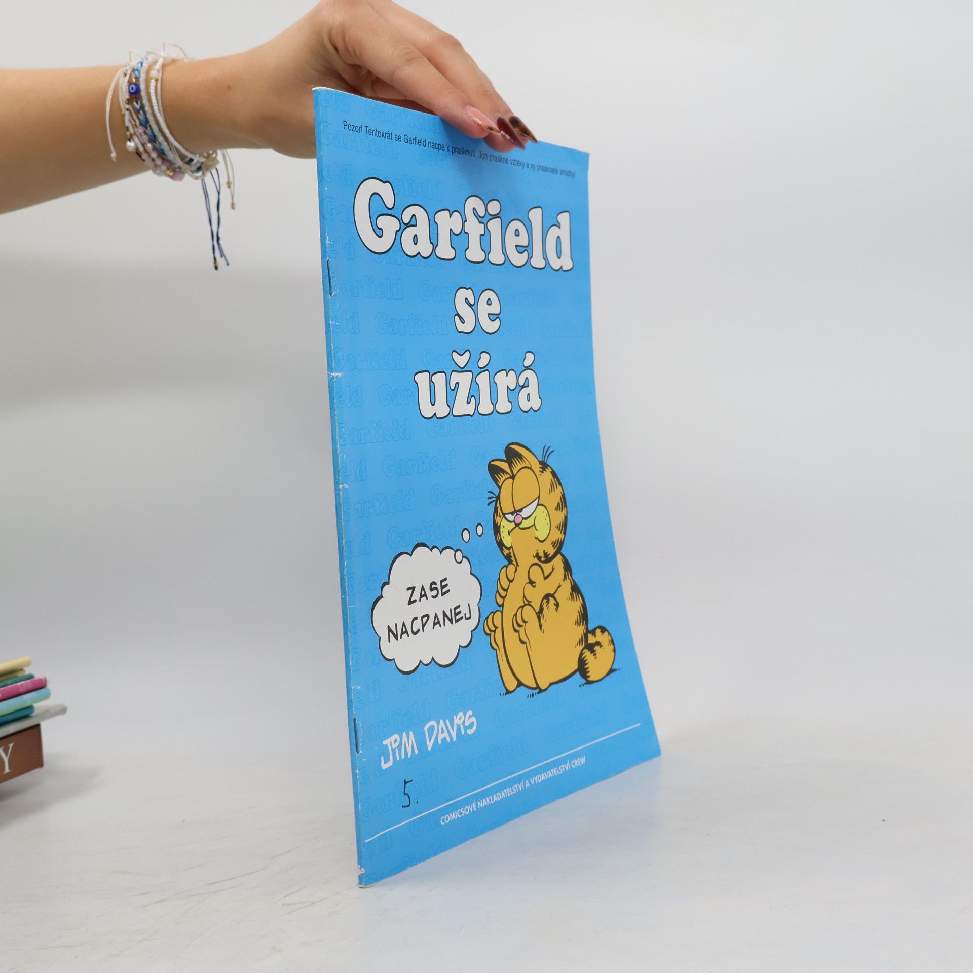 Jim Davis Garfield se užírá