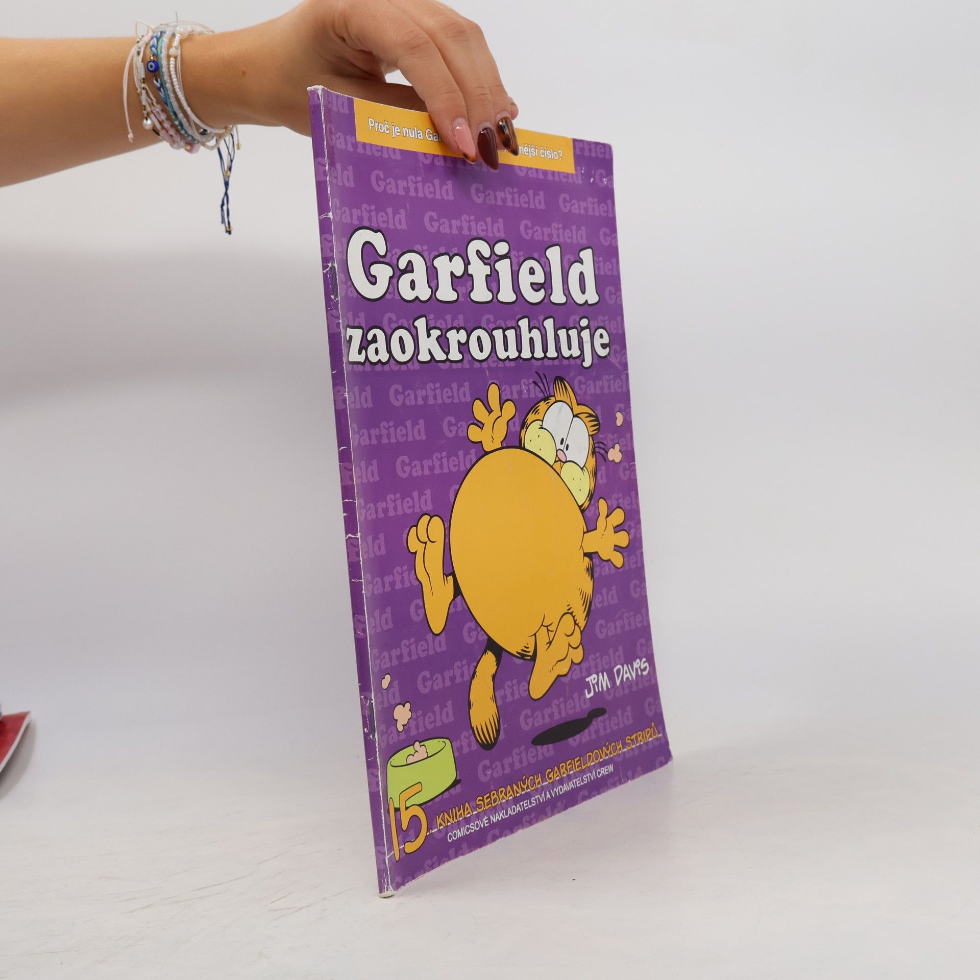 Jim Davis Garfield zaokrouhluje
