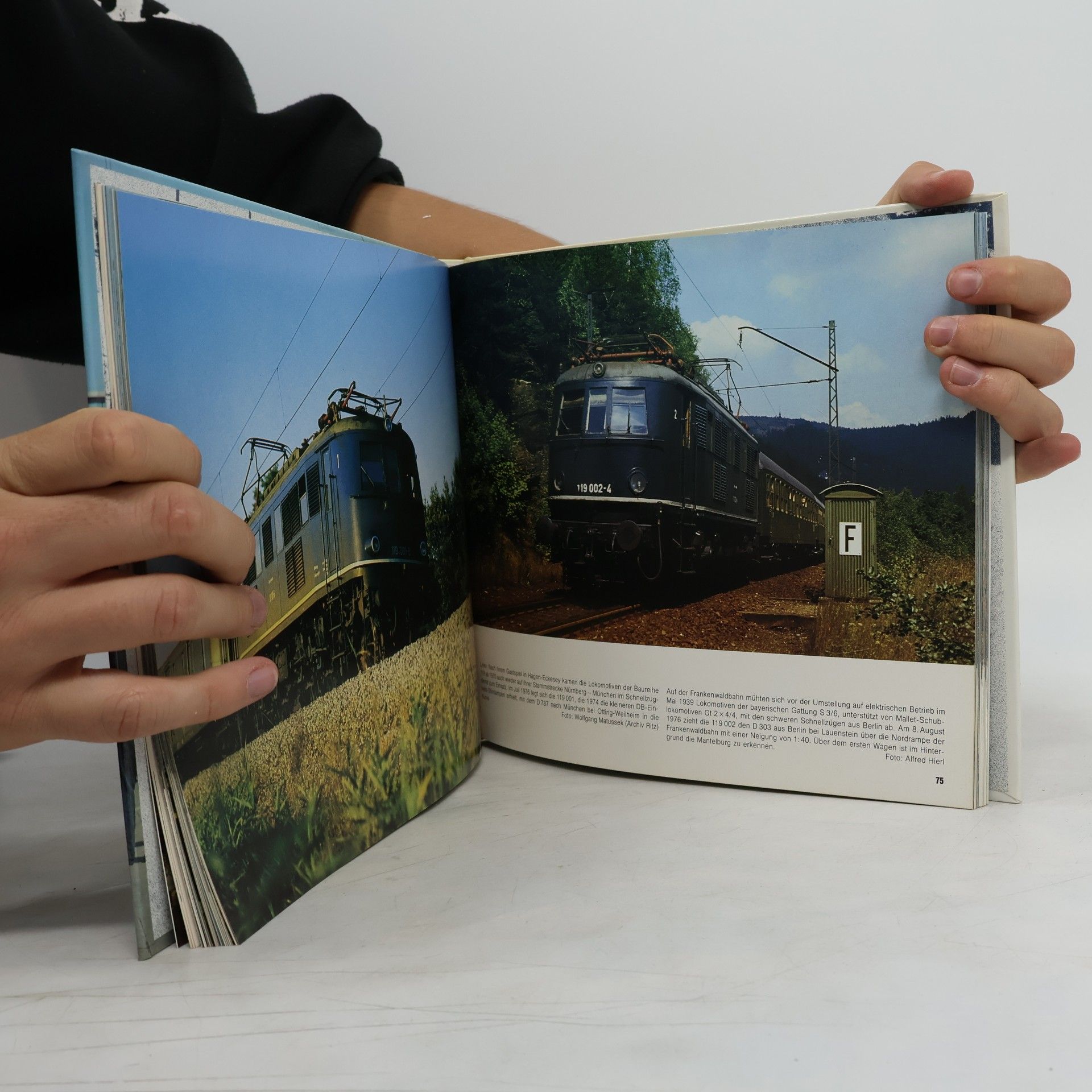 Konrad Hierl Franckhs Eisenbahnbuch in Farbe: Die Elektrolokomotiven bei der Deutschen Bundesbahn