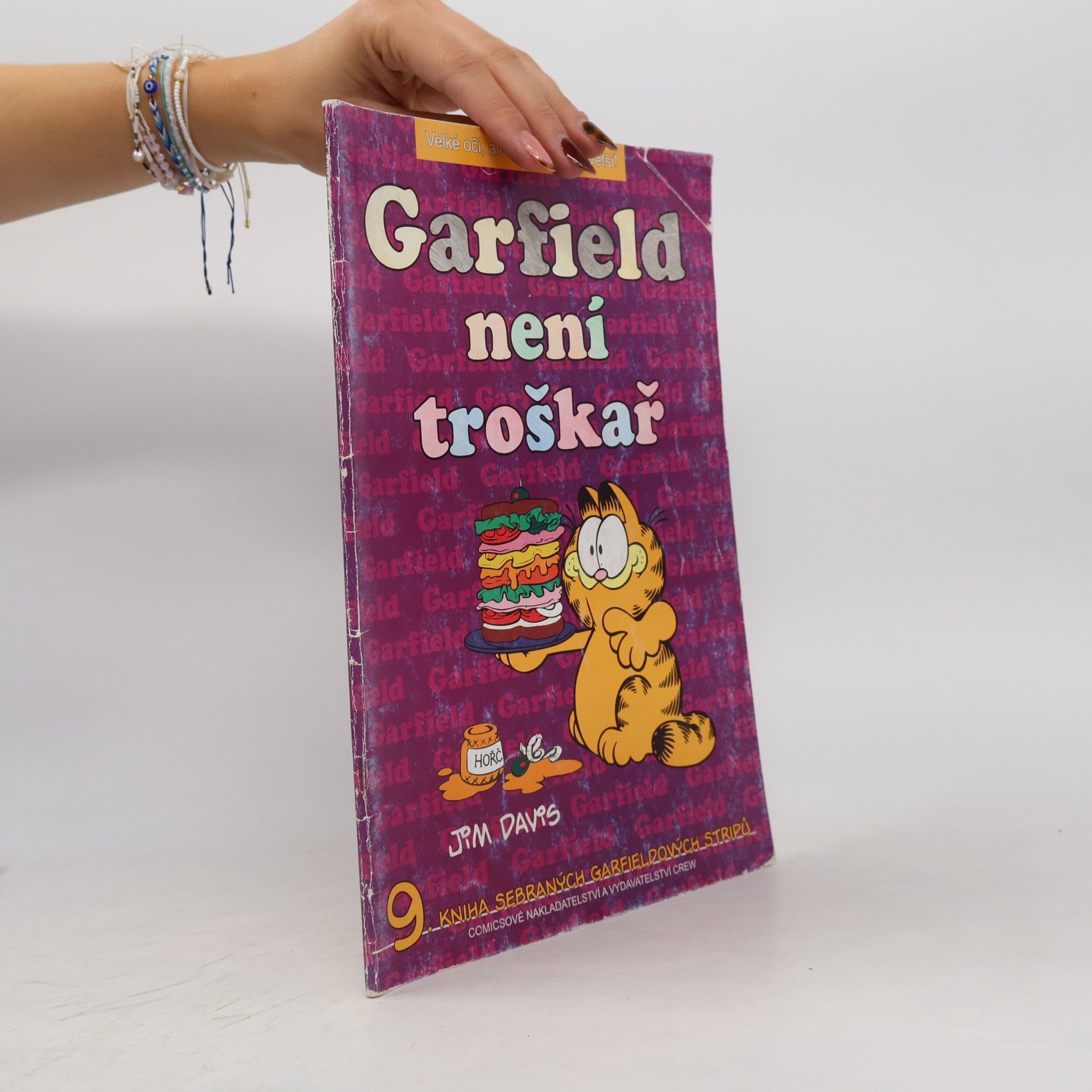 Jim Davis Garfield není troškař