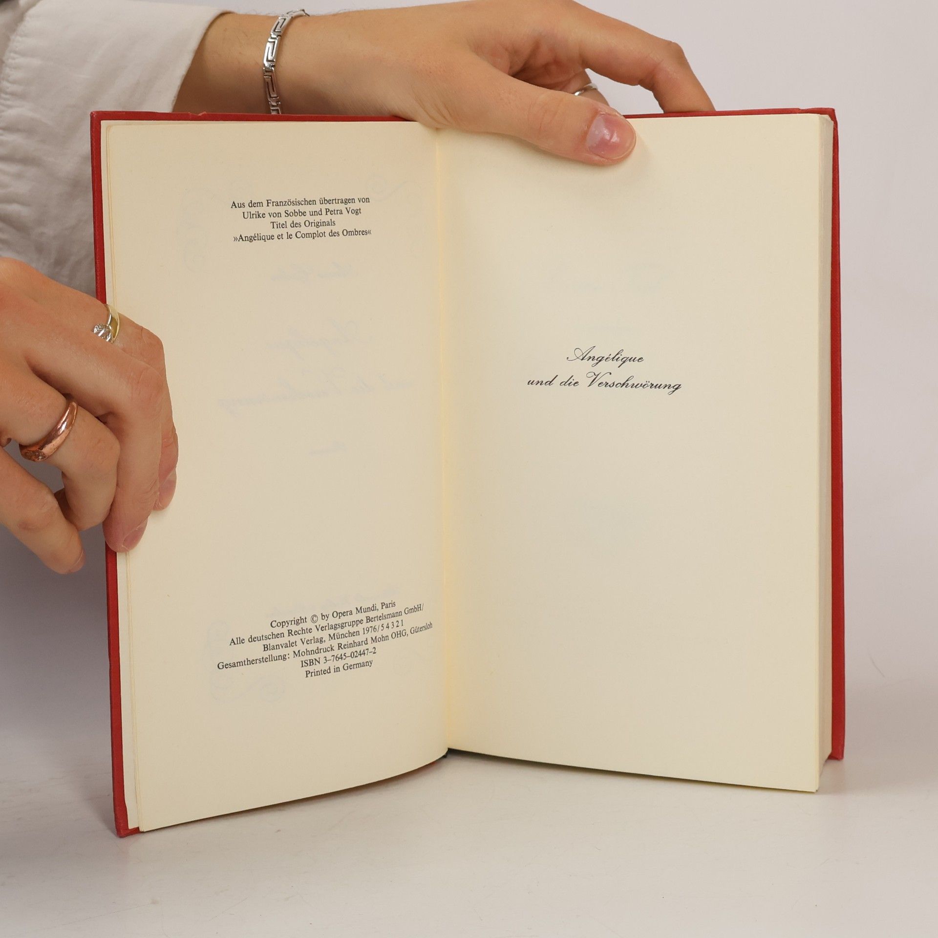 Anne Golon Angélique und die Verschwörung