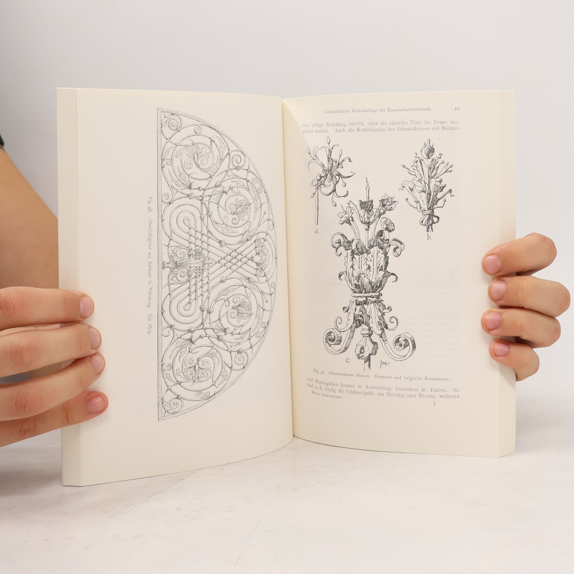 Franz Sales Meyer Handbuch der Schmiedekunst