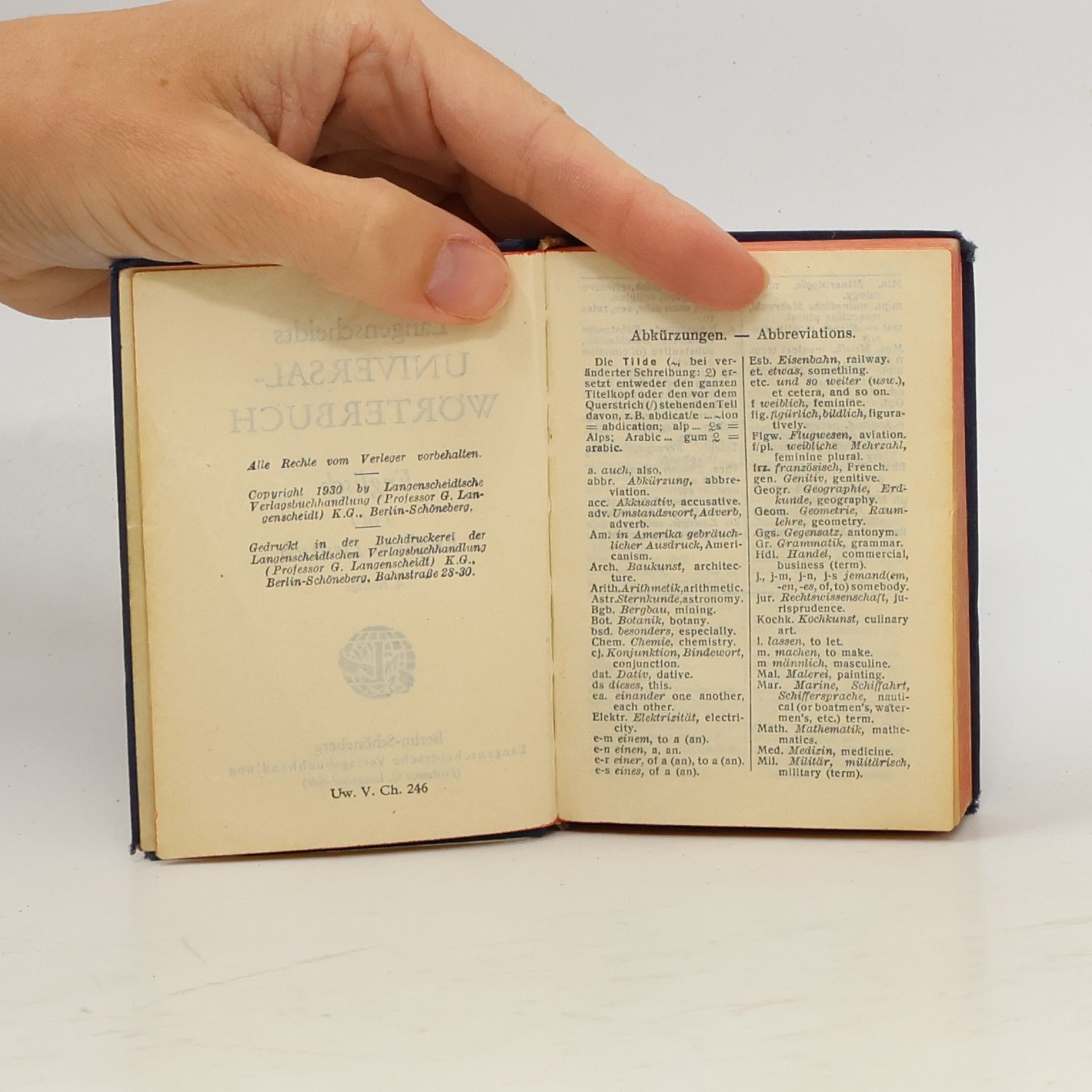kolektiv Langenscheidts Universal Dictionary / Universal Wörterbuch