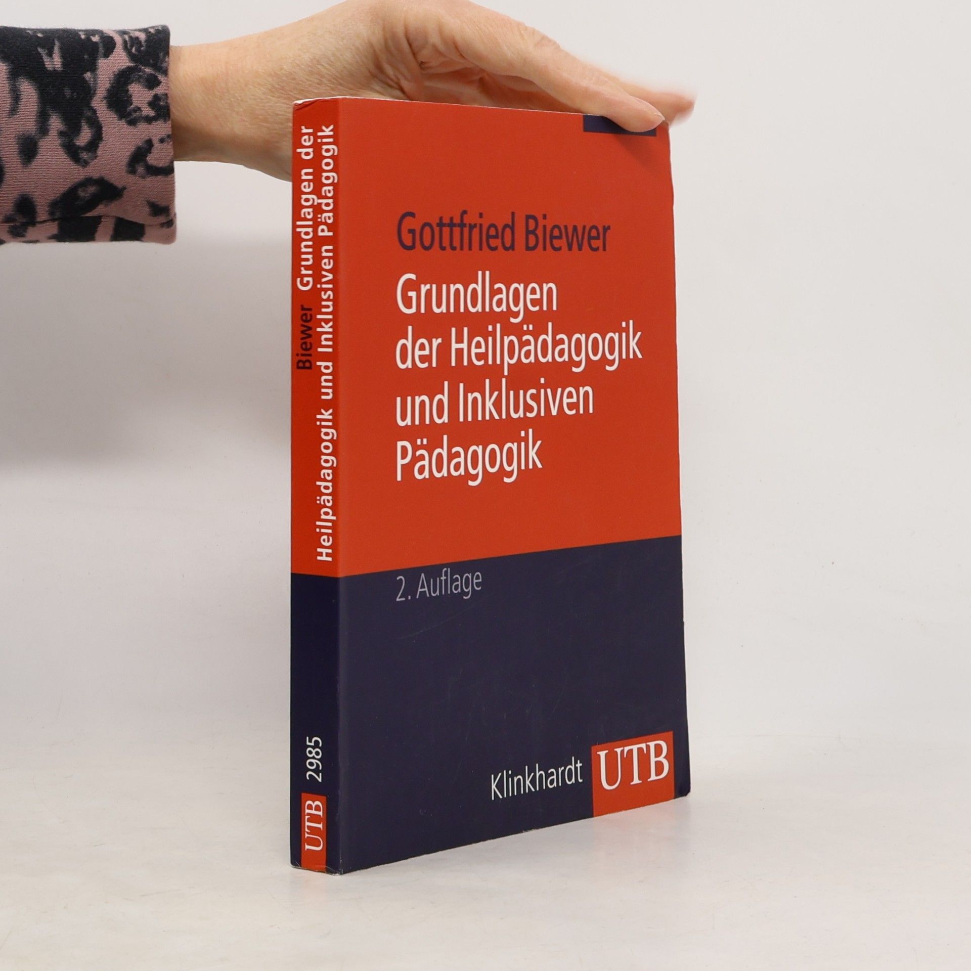 Gottfried Biewer Grundlagen der Heilpädagogik und Inklusiven Pädagogik