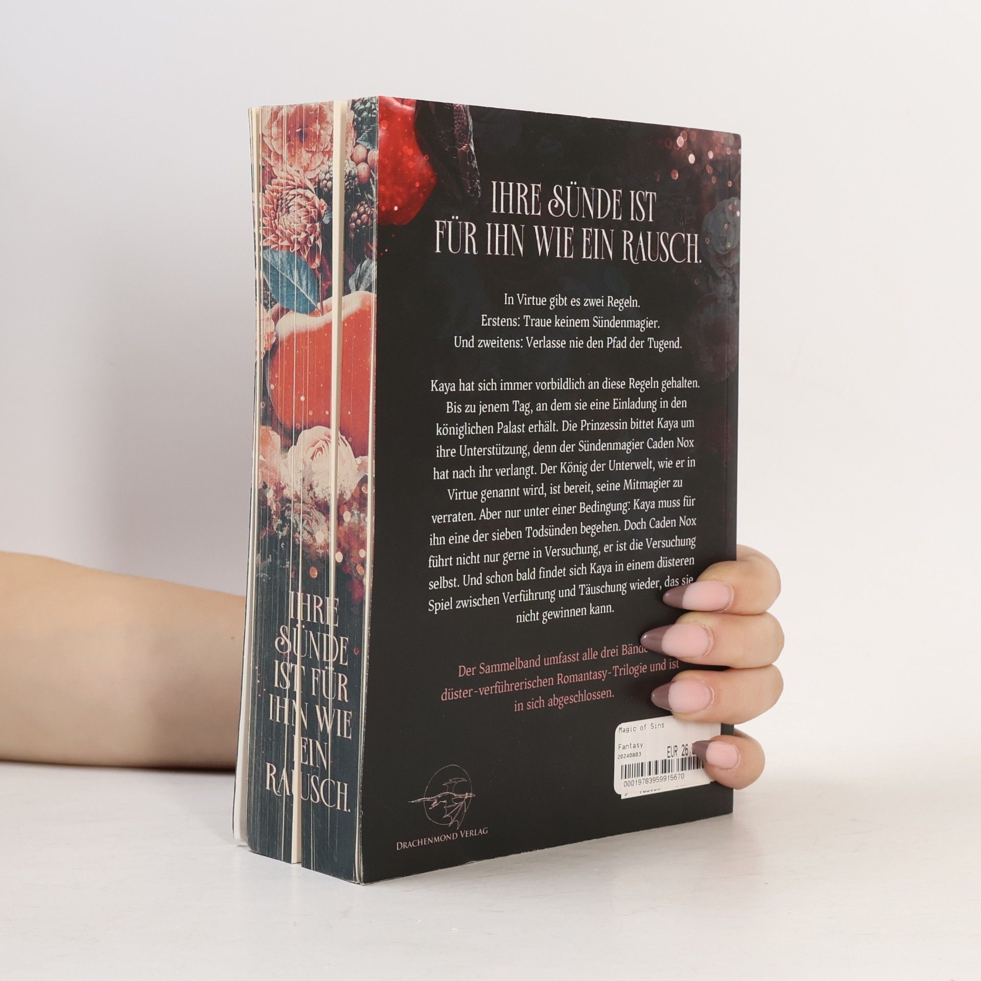 Karolyn Ciseau Magic of Sins. Düster-verführerische Romantasy I mit Farbschnitt