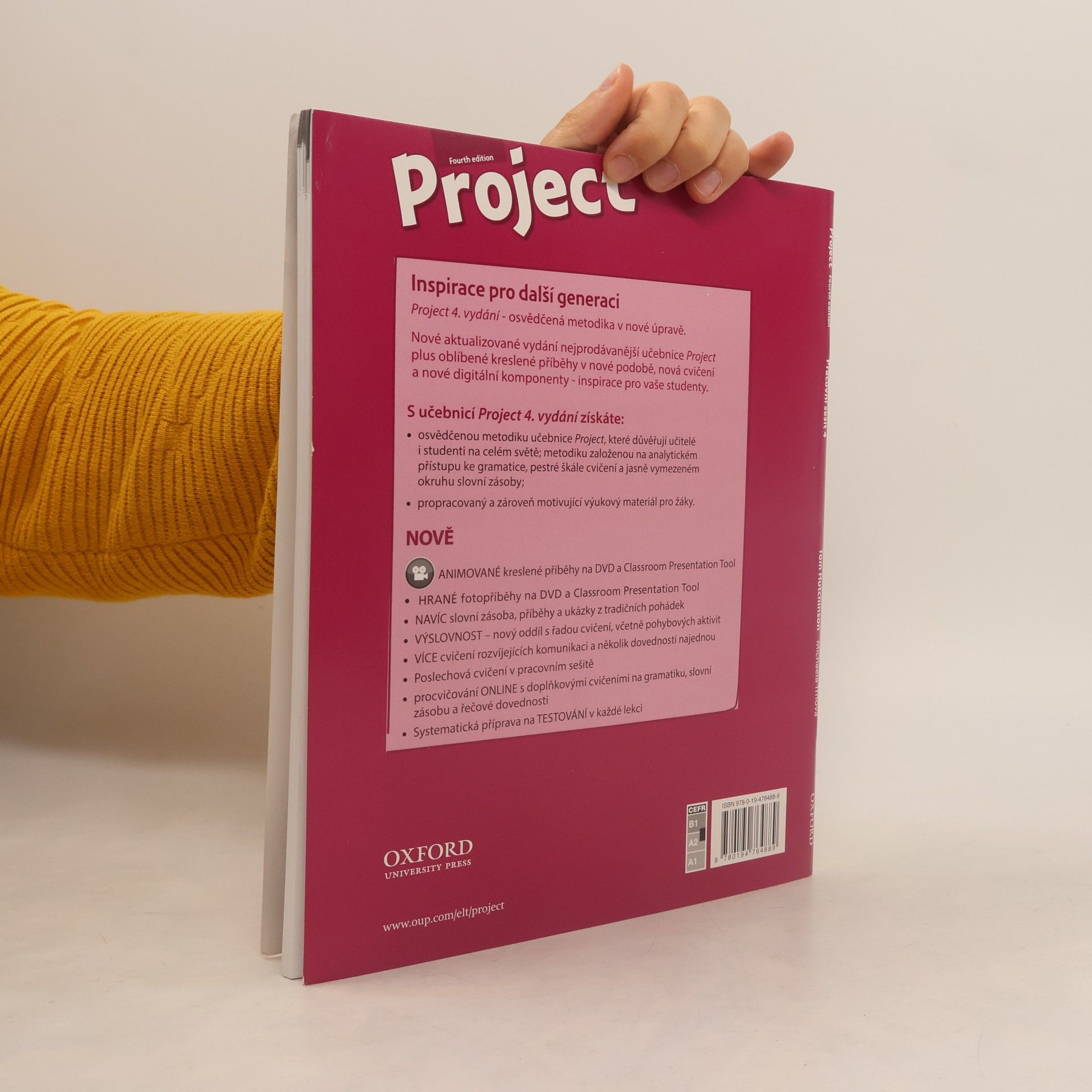 Tom Hutchinson Project 4. Pracovní sešit s poslechovým CD