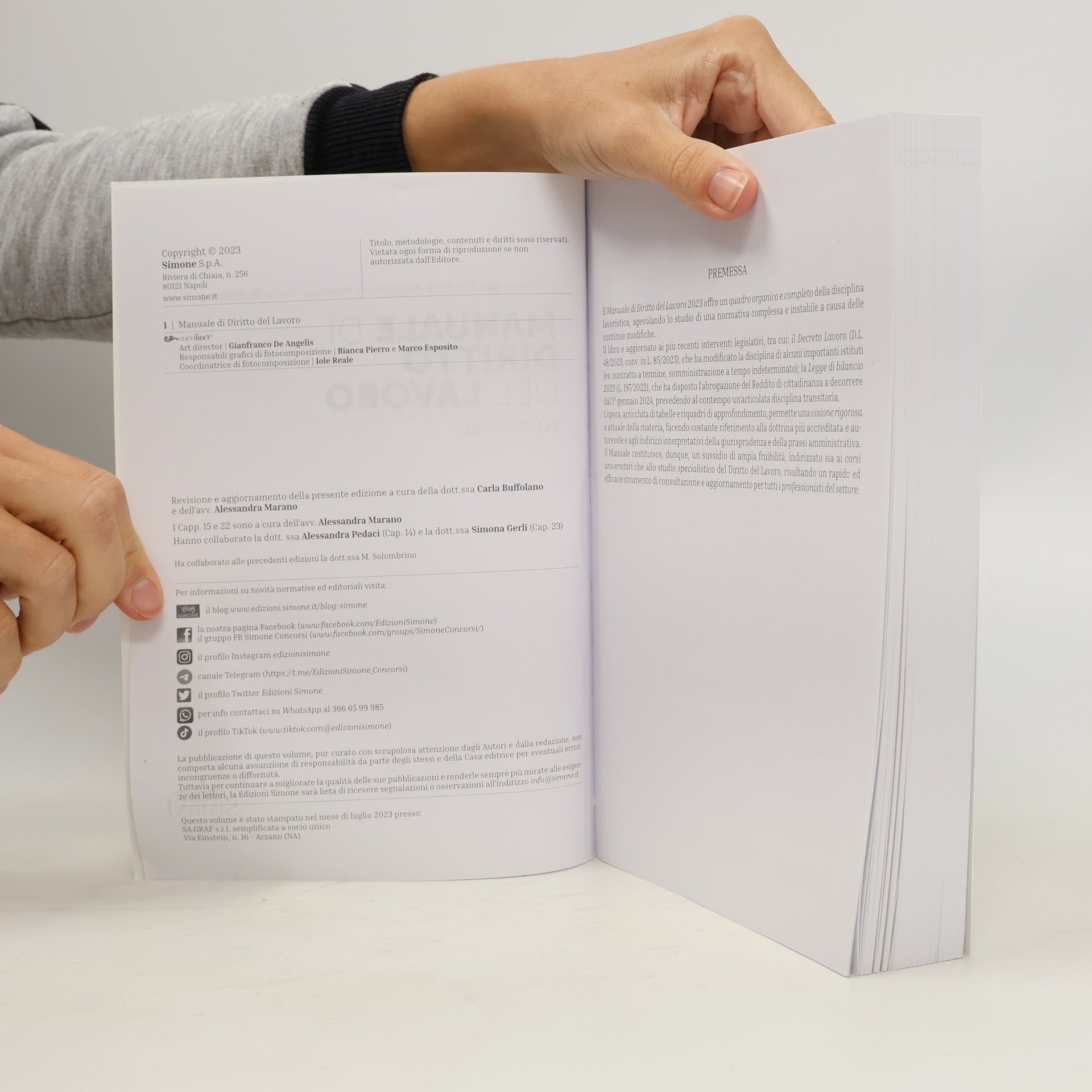 Federico Del Giudice Manuali Simone. Esami, concorsi, formazione professionale - 1: Manuale di diritto del lavoro