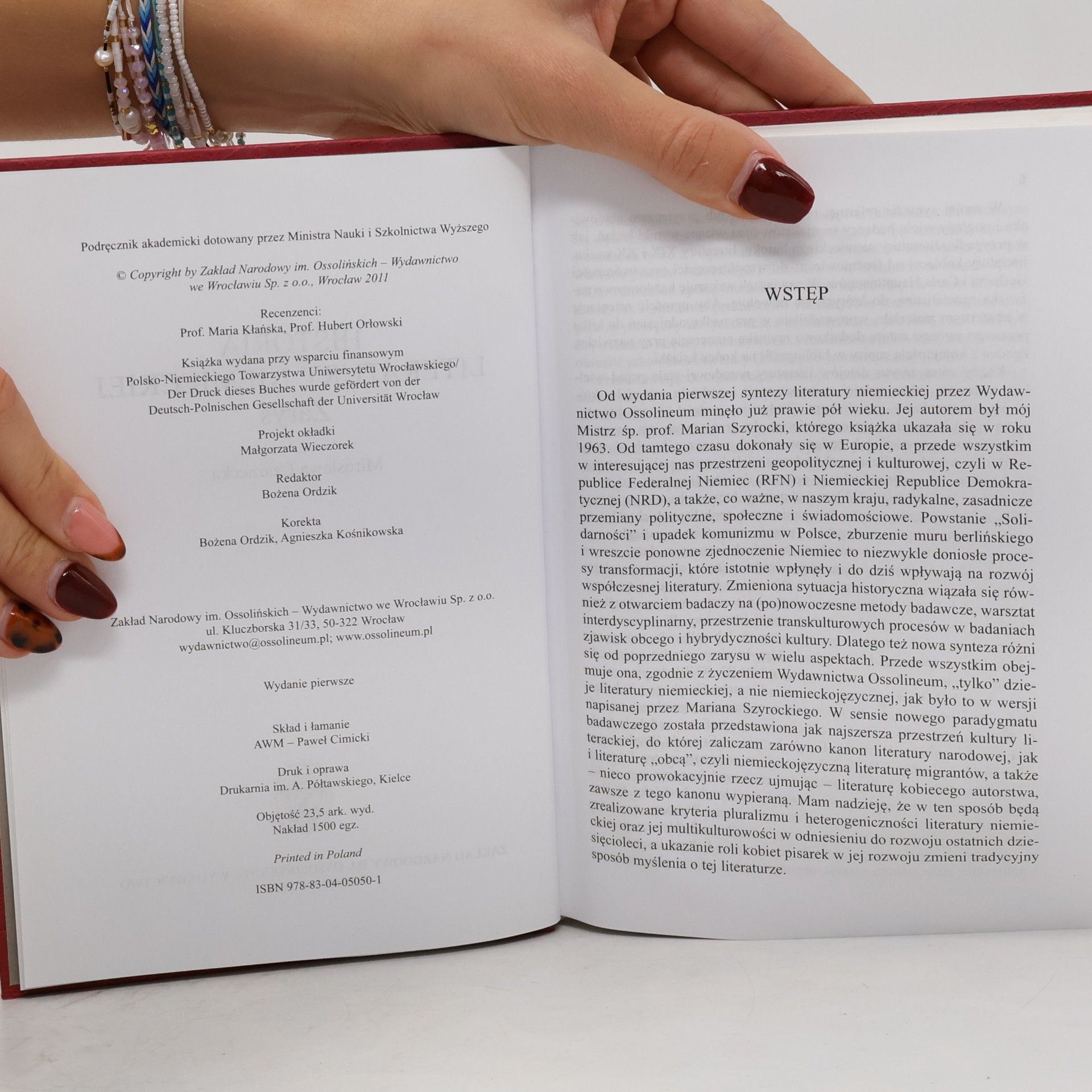 Mirosława Czarnecka Historia literatury niemieckiej