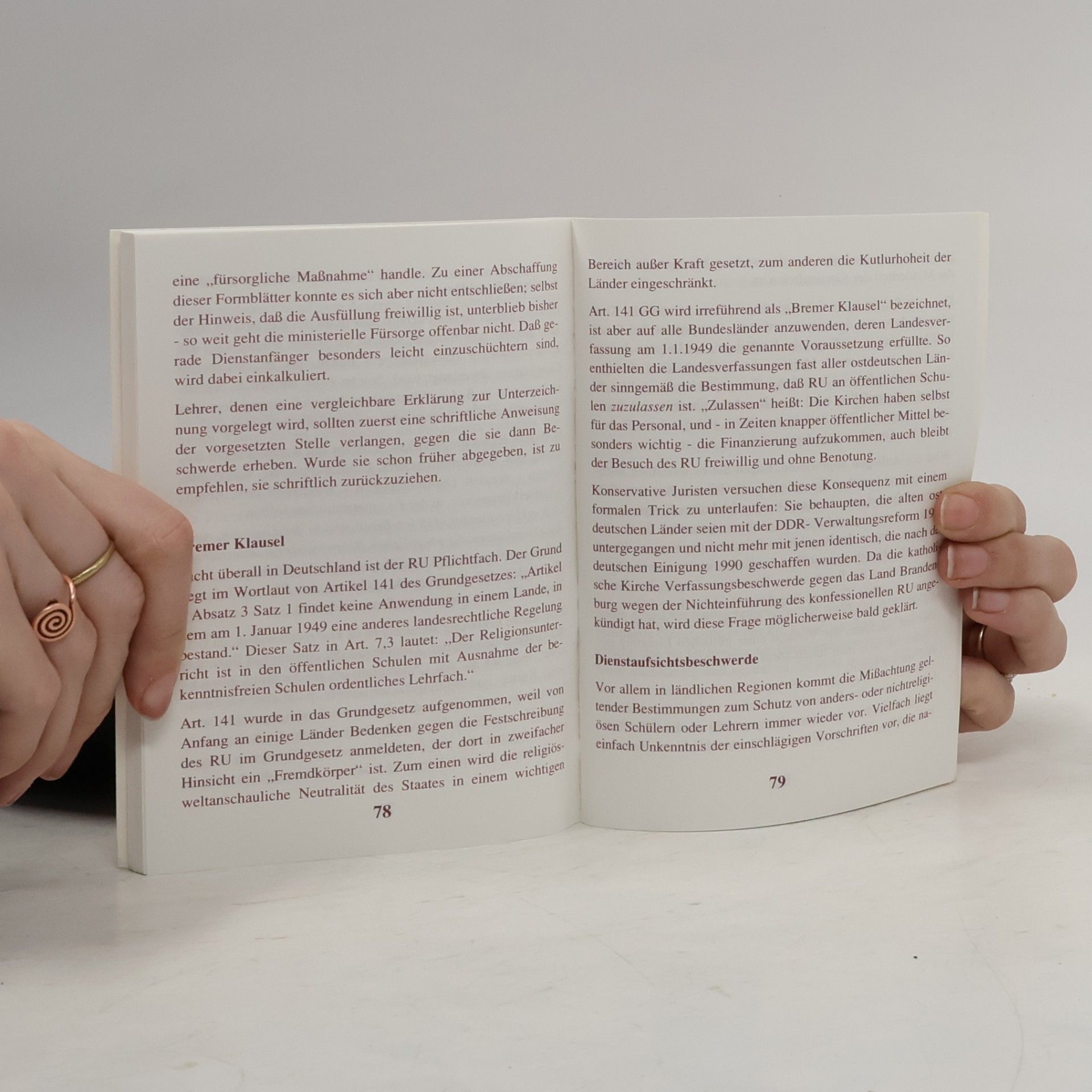 Various authors Konfessionslos in der Schule
