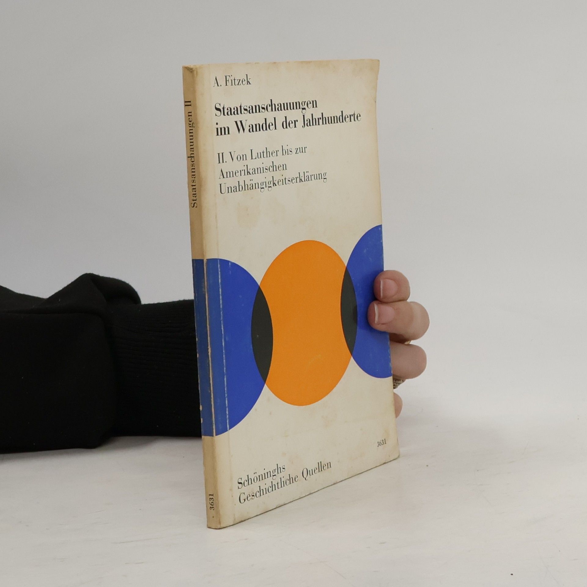 Alfons Fitzek Staatsanschauungen im Wandel der Jahrhundert